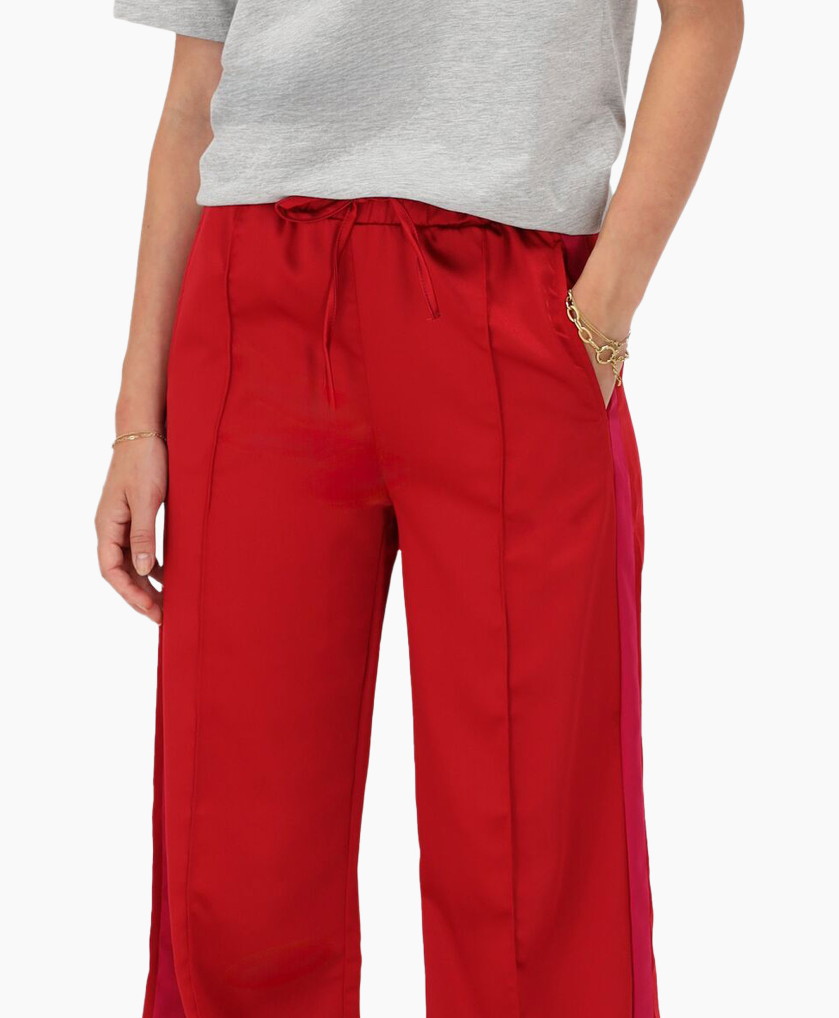 Broek Mj11856 Rood