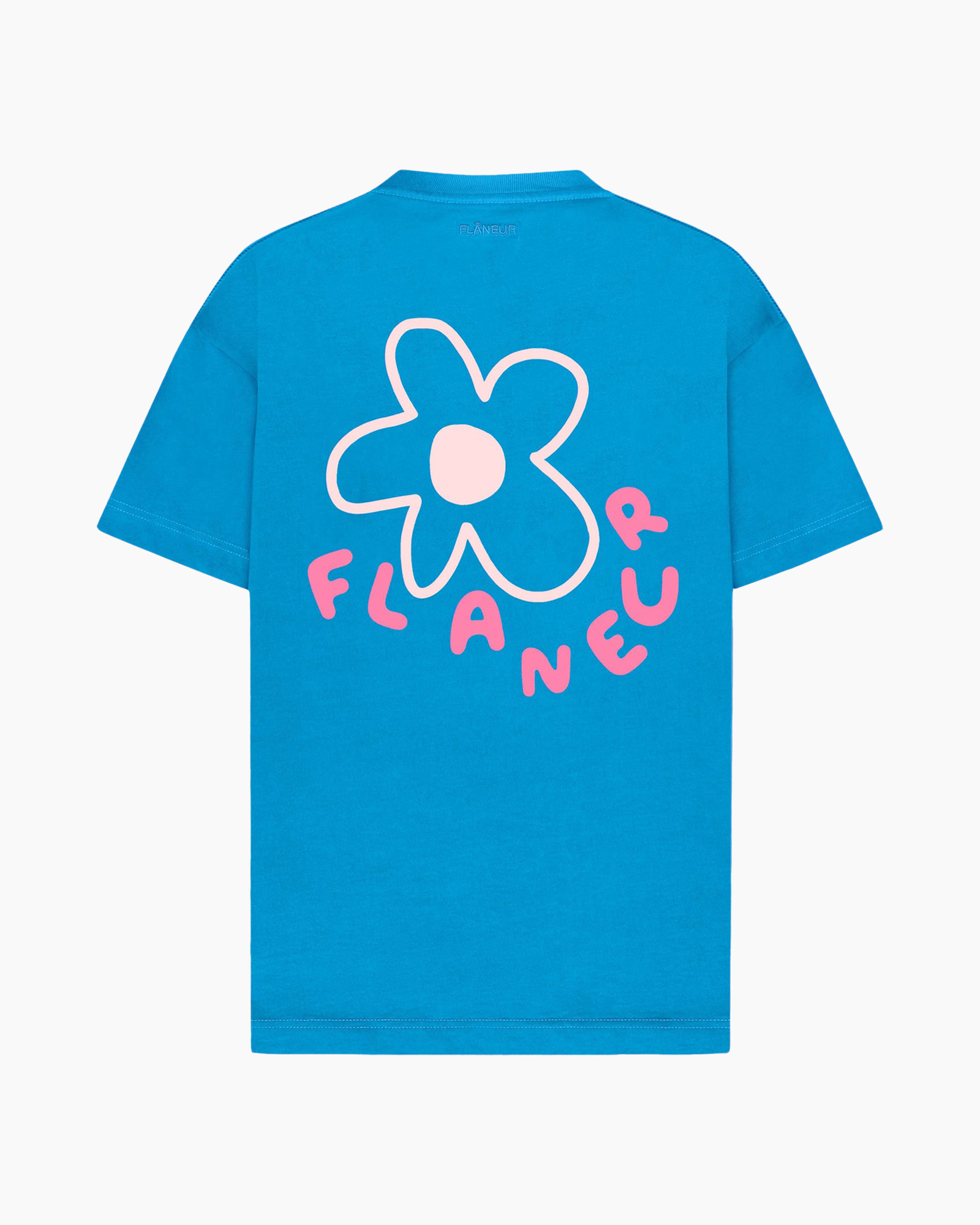 T-shirt Korte Mouw Blossom Tee Blauw