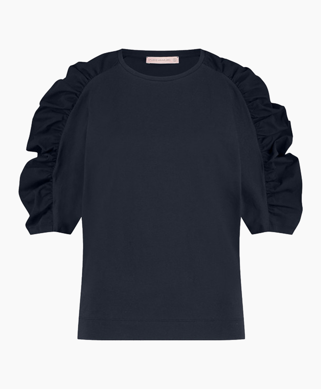 Studio Anneloes Top & T-shirt Lotus Shirt Donker Blauw