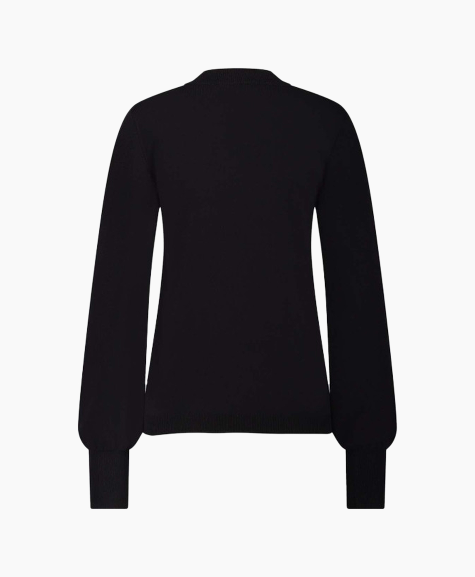 Pullover Lovis Button Pullover Zwart dessin