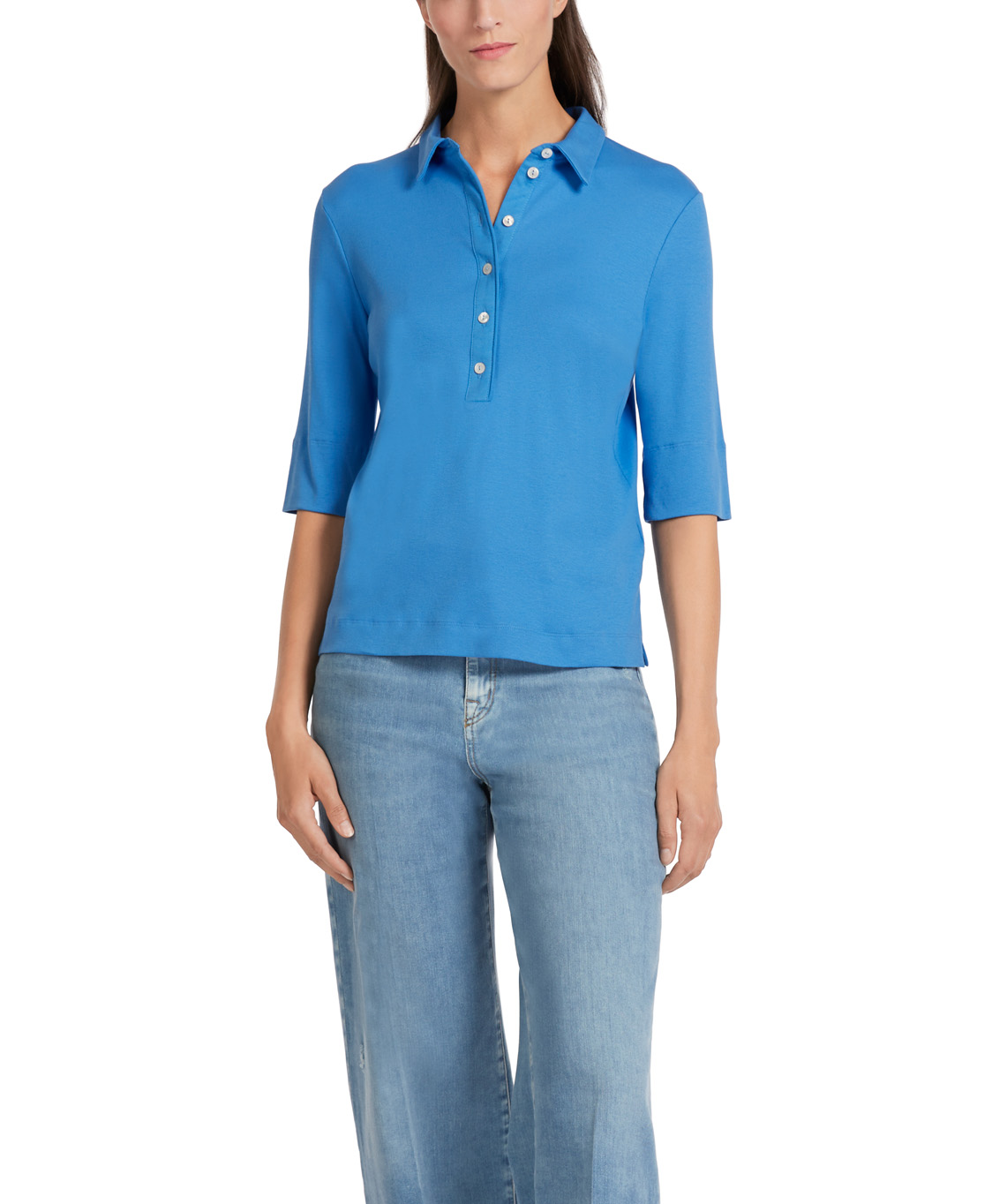 Marccain Additions Polo Ua 53.01 J50 Petrol