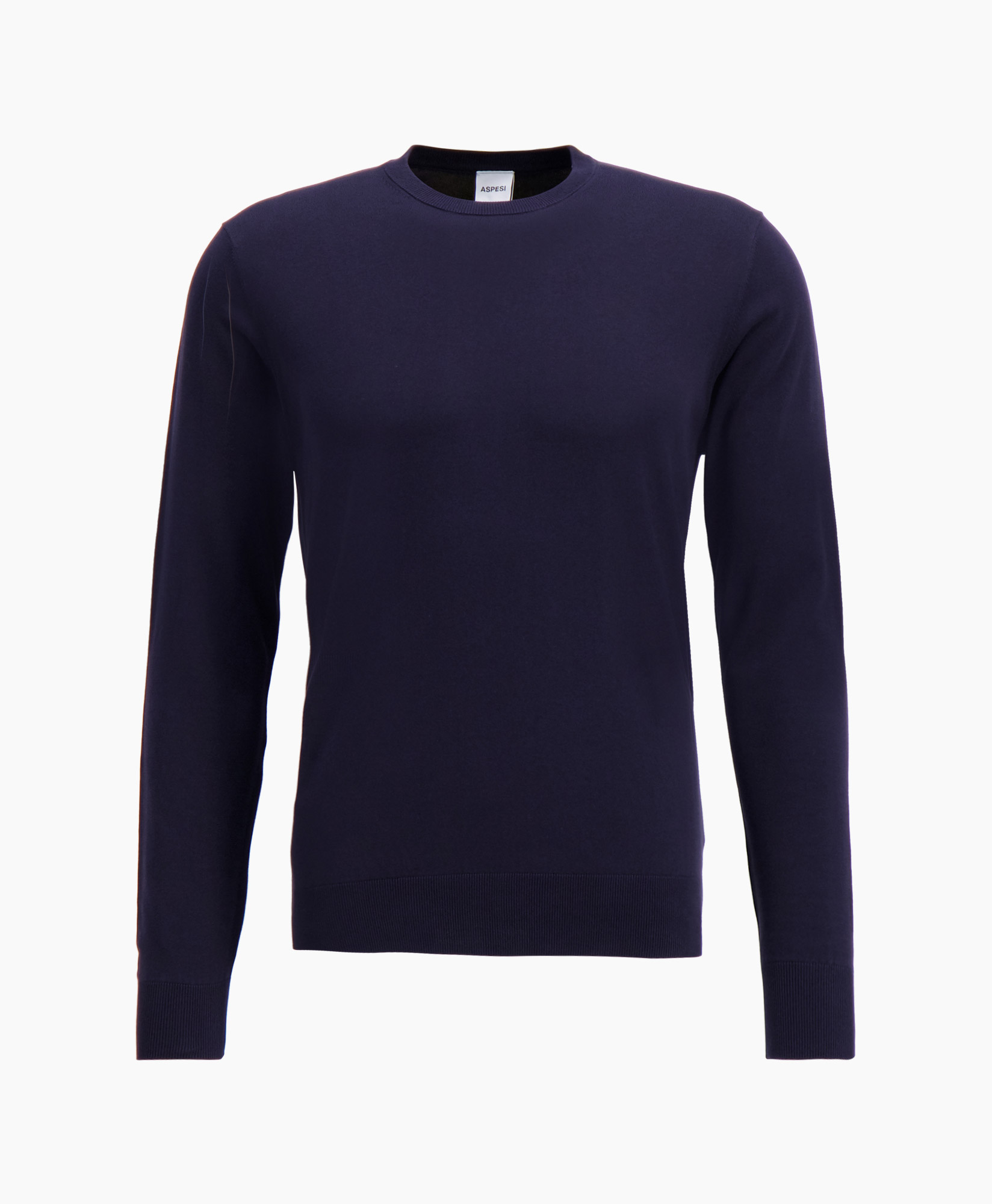 Aspesi Heren Pullover Maglia Mod.m010 Blauw