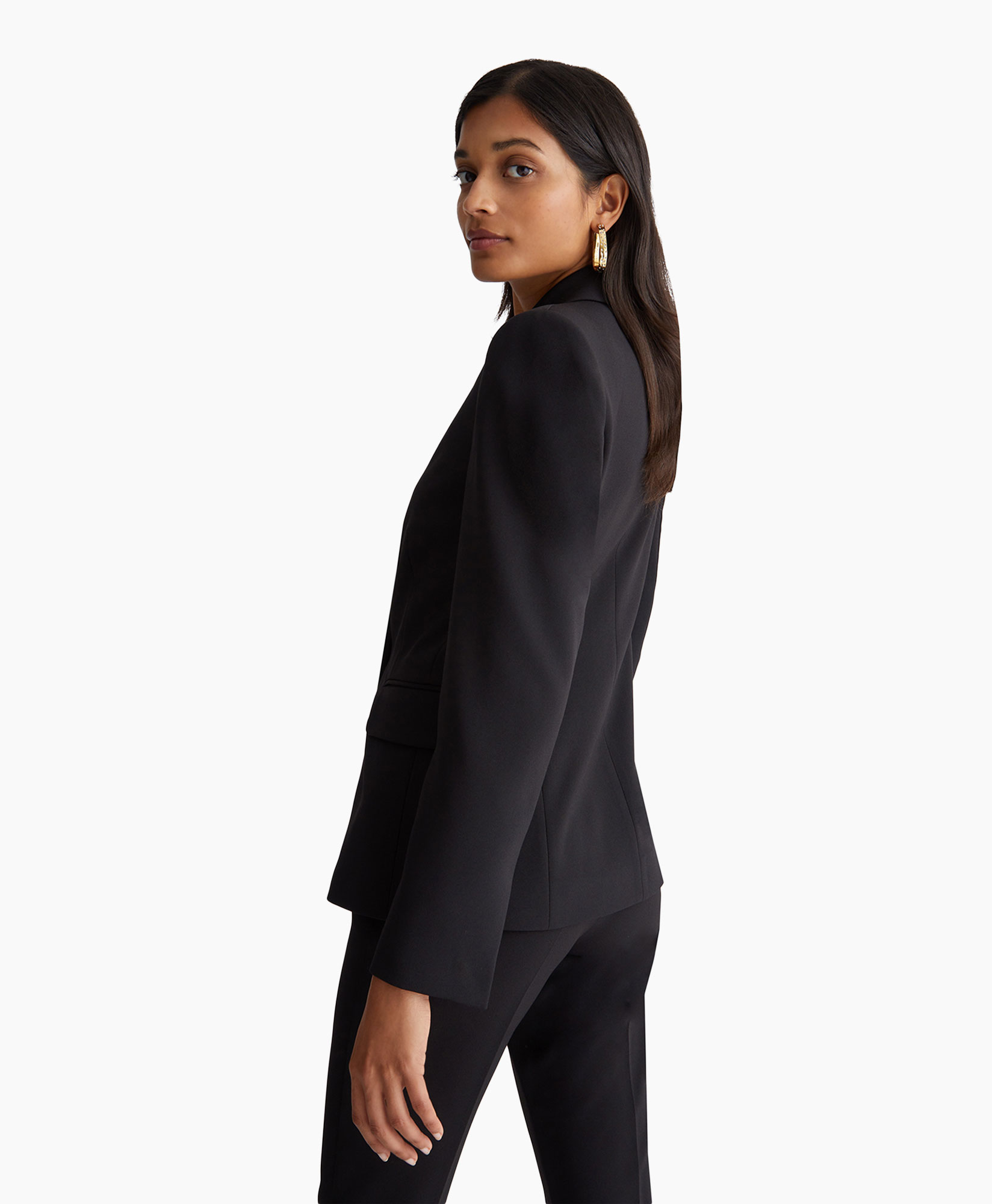 Liu Jo Blazer Giacca Doppio Petto Slim Zwart