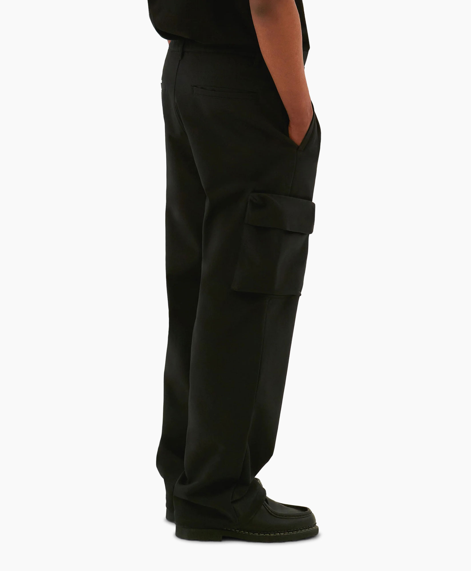 Cargobroek 3d Pockets Nylon Pants Zwart