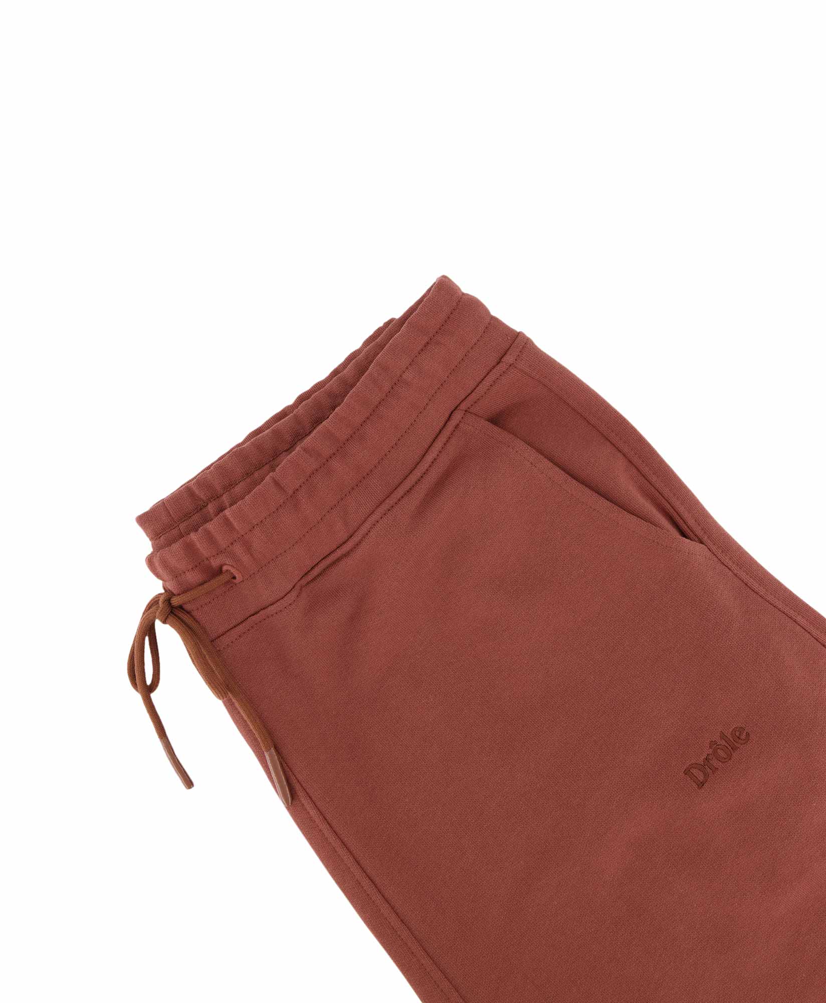 Drole De Monsieur Joggingbroek Le Survet Classique Roestbruin