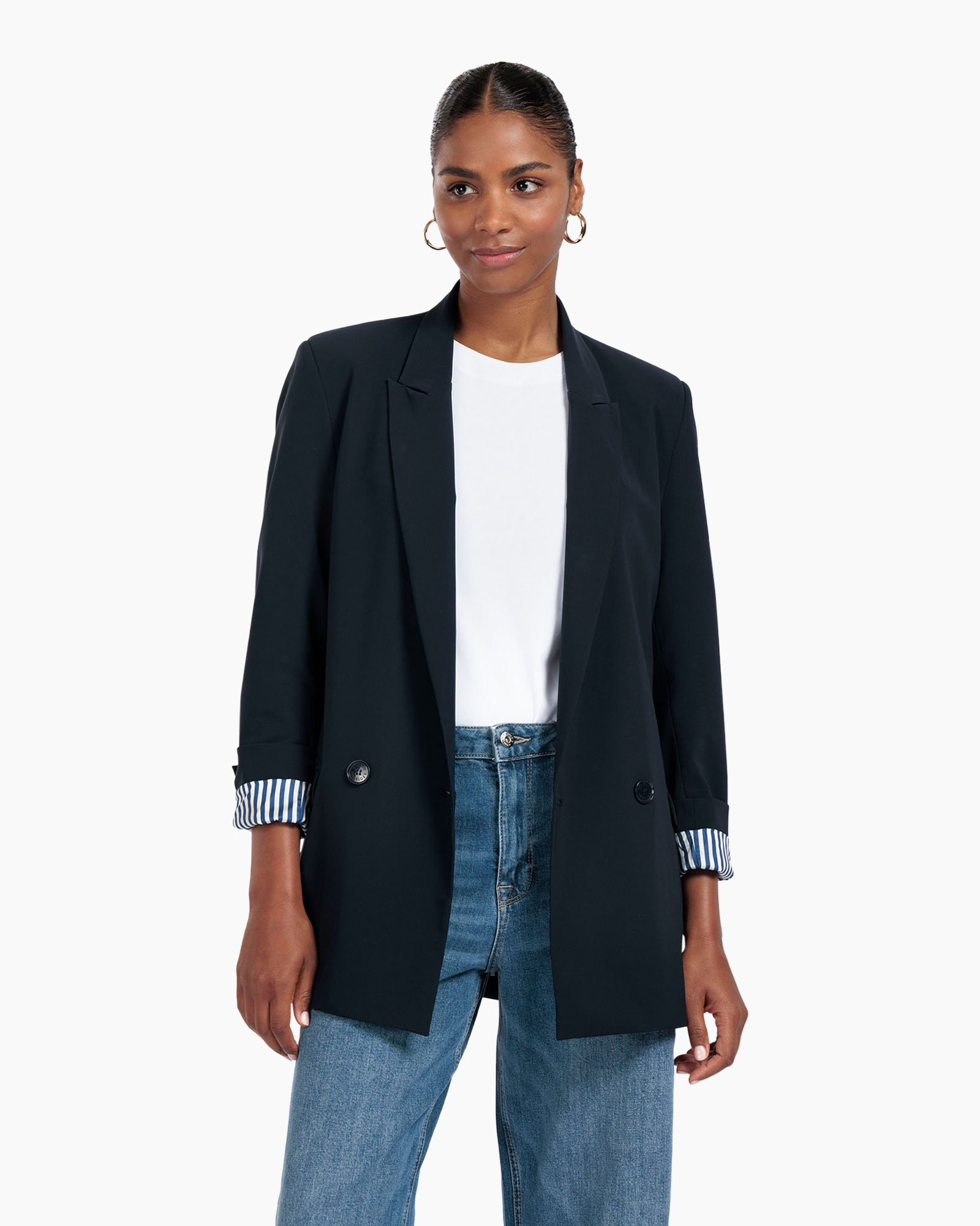 Blazer Dokus Blazer Donker Blauw