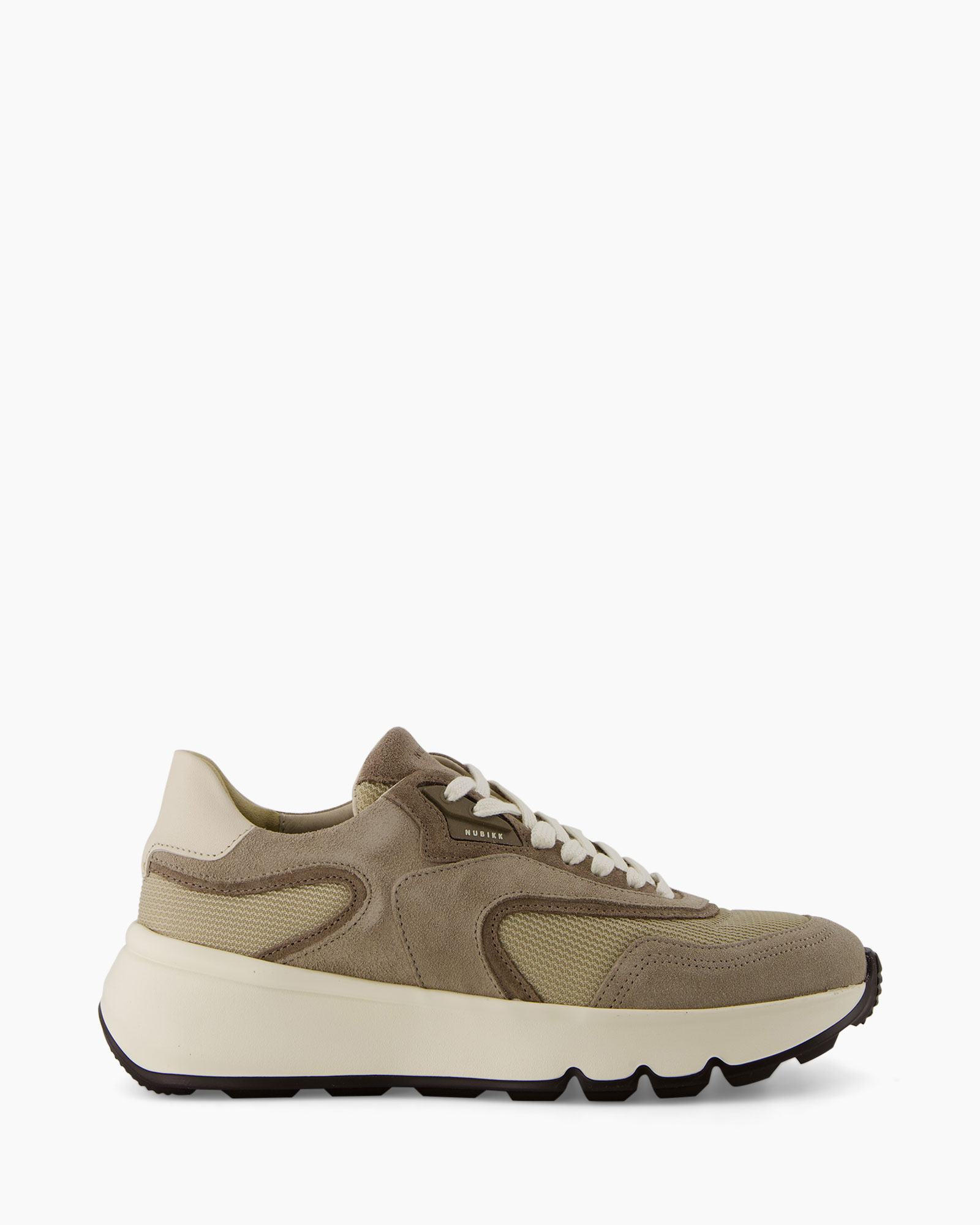 sneaker, canvas, gravel, beige, veterschoenen