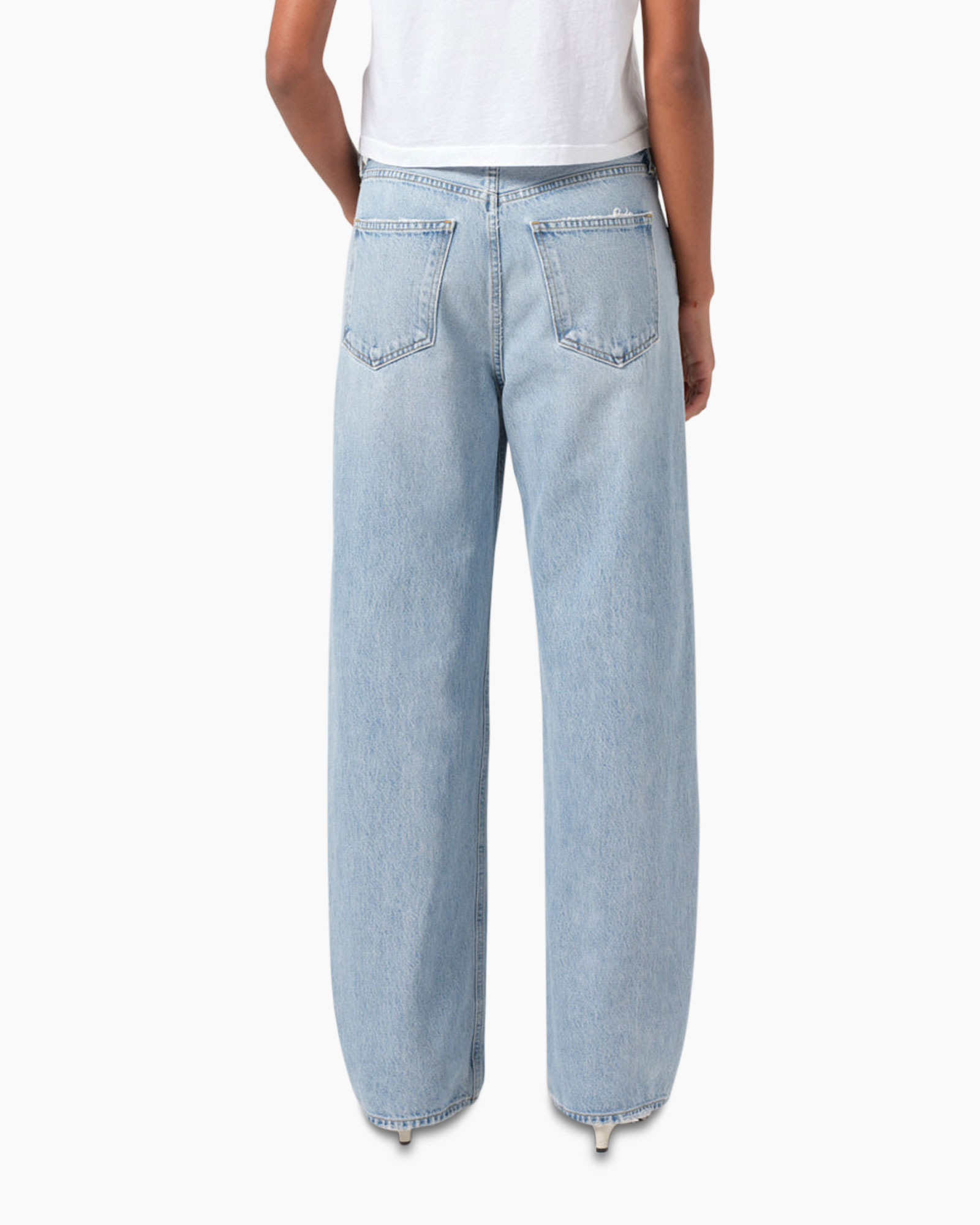 Jeans Low Curve Licht Blauw