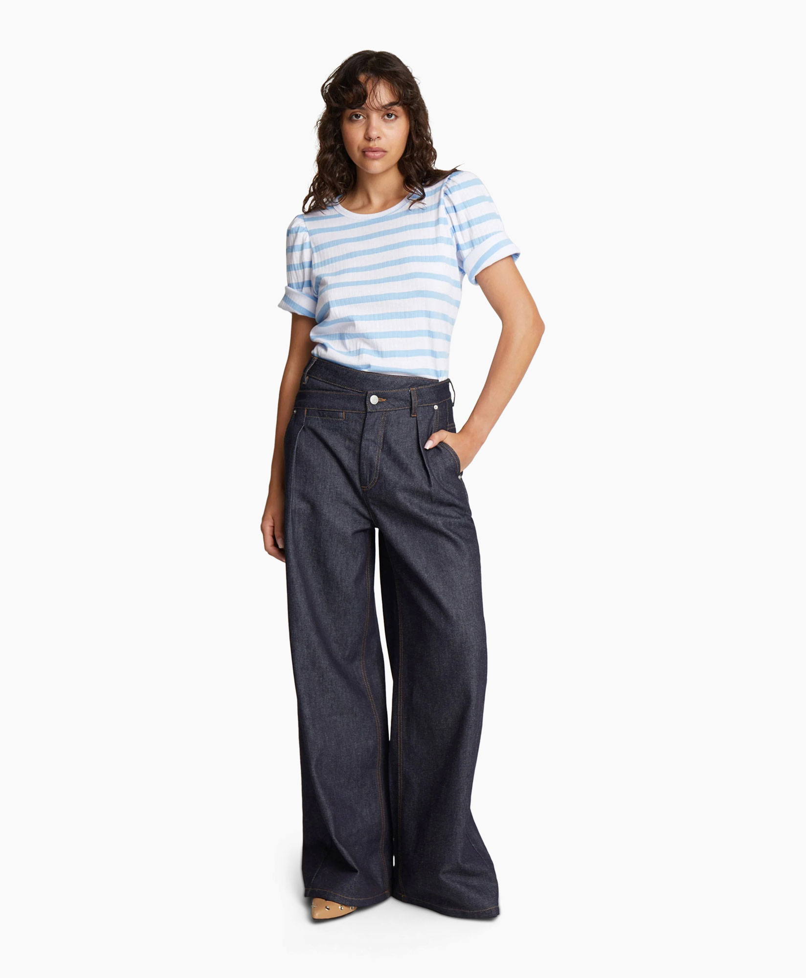 Pantalon Shellie Donker Blauw