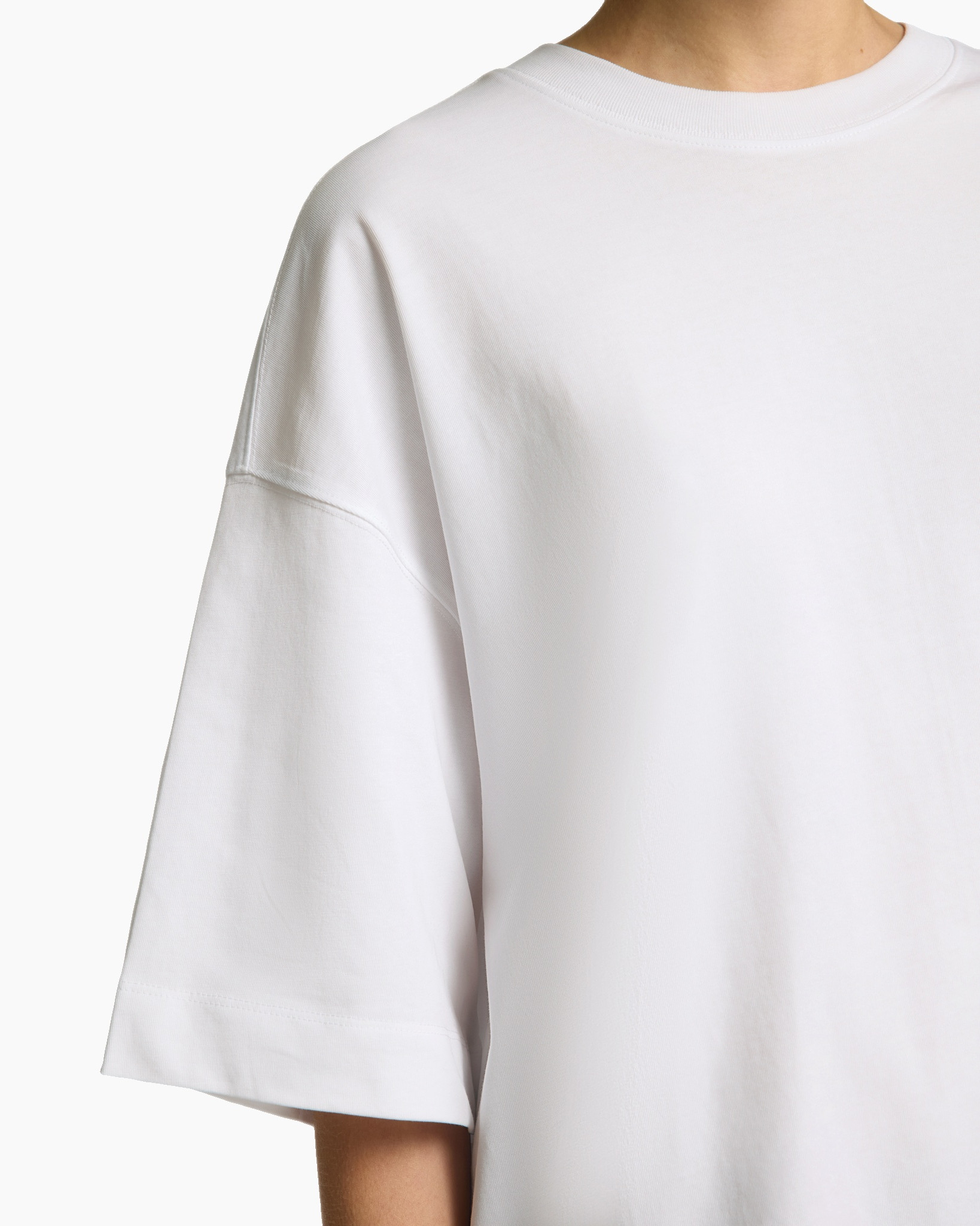 T-shirt Colwoman 2/4 Oversized Tee Wit