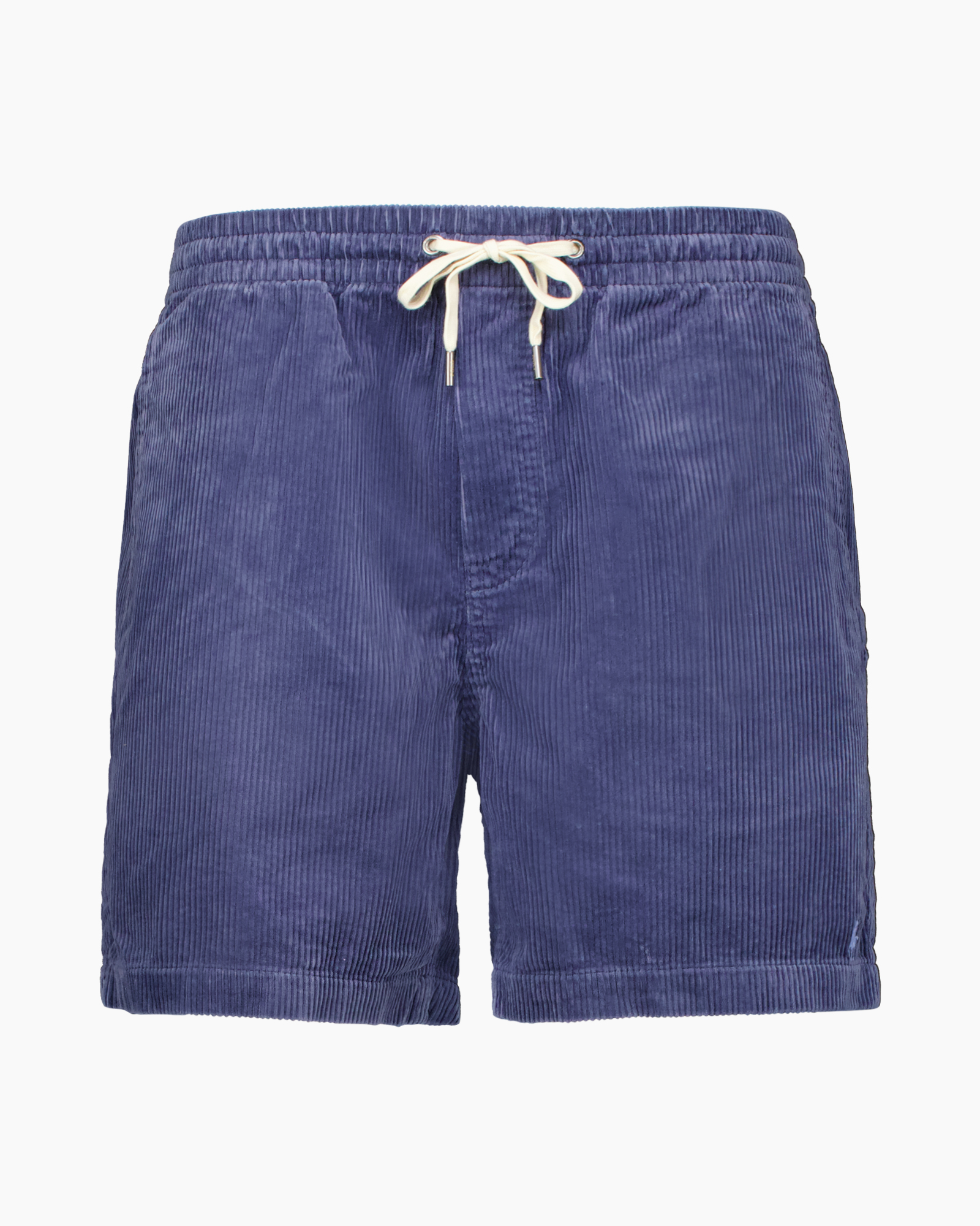 shorts, corduroy, drawstring, blauw, elastische taille