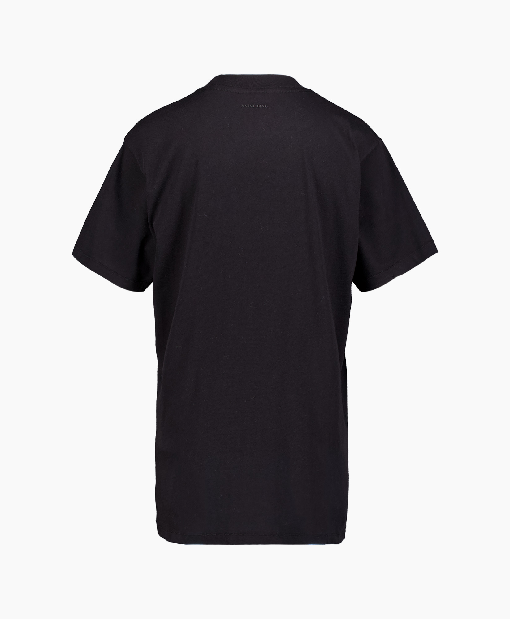 T-shirt Lili Letterman Zwart