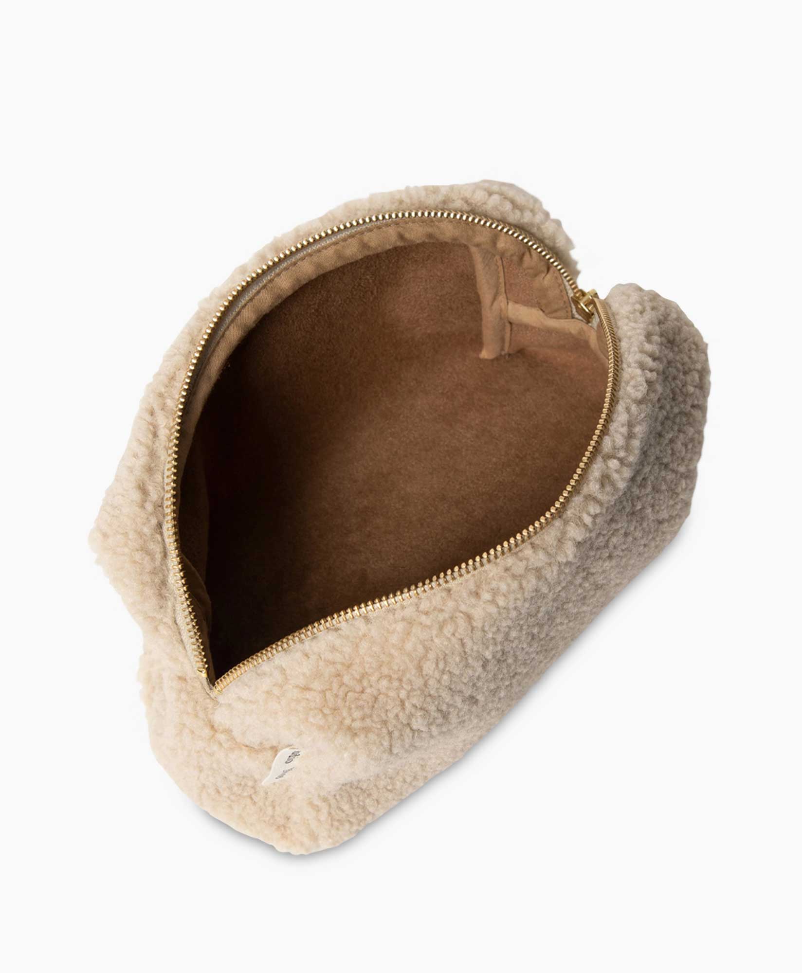 Studio Noos Tassen Teddy Pouch Ecru