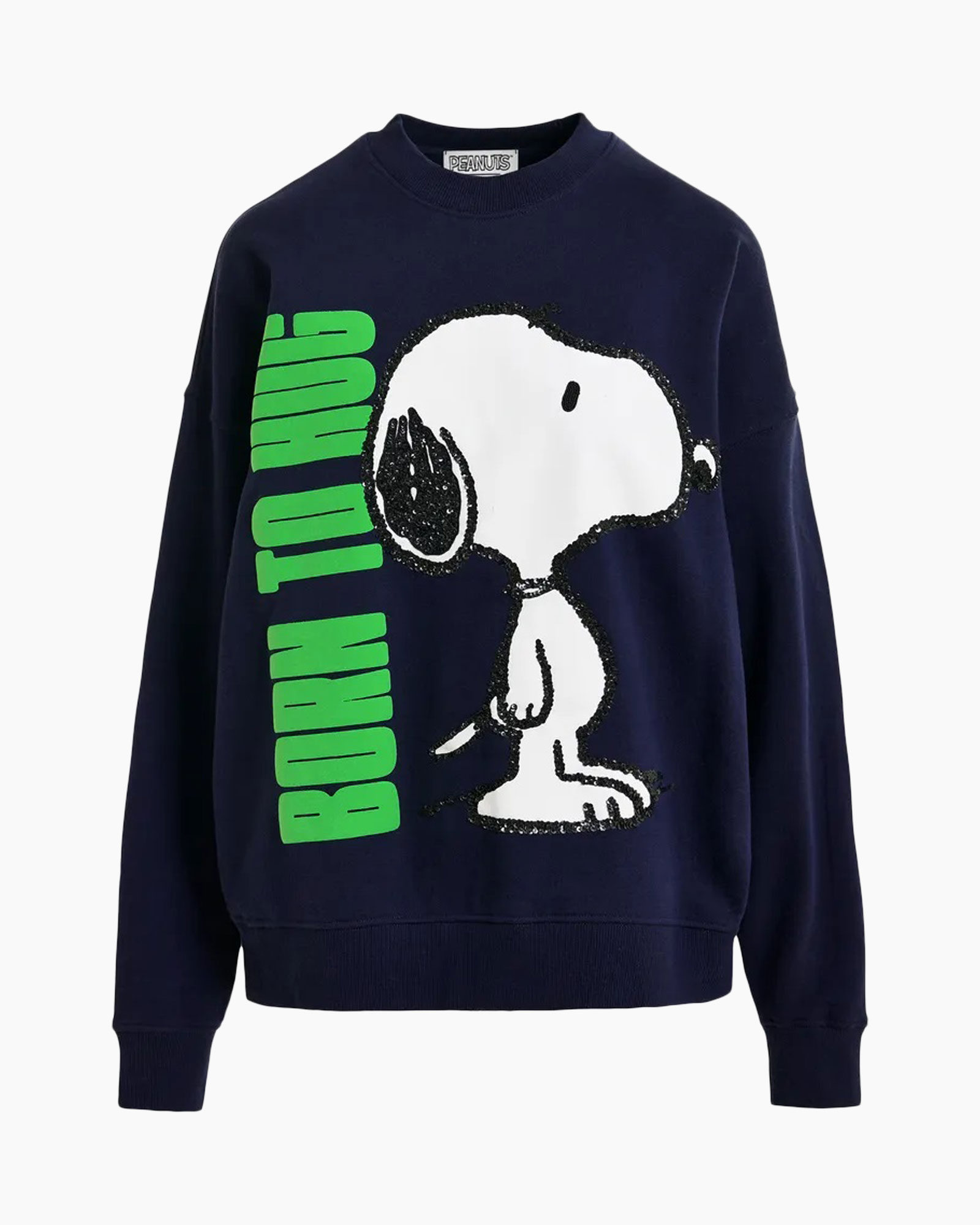 sweatshirt, long sleeve, graphic, peanuts, character Snoopy