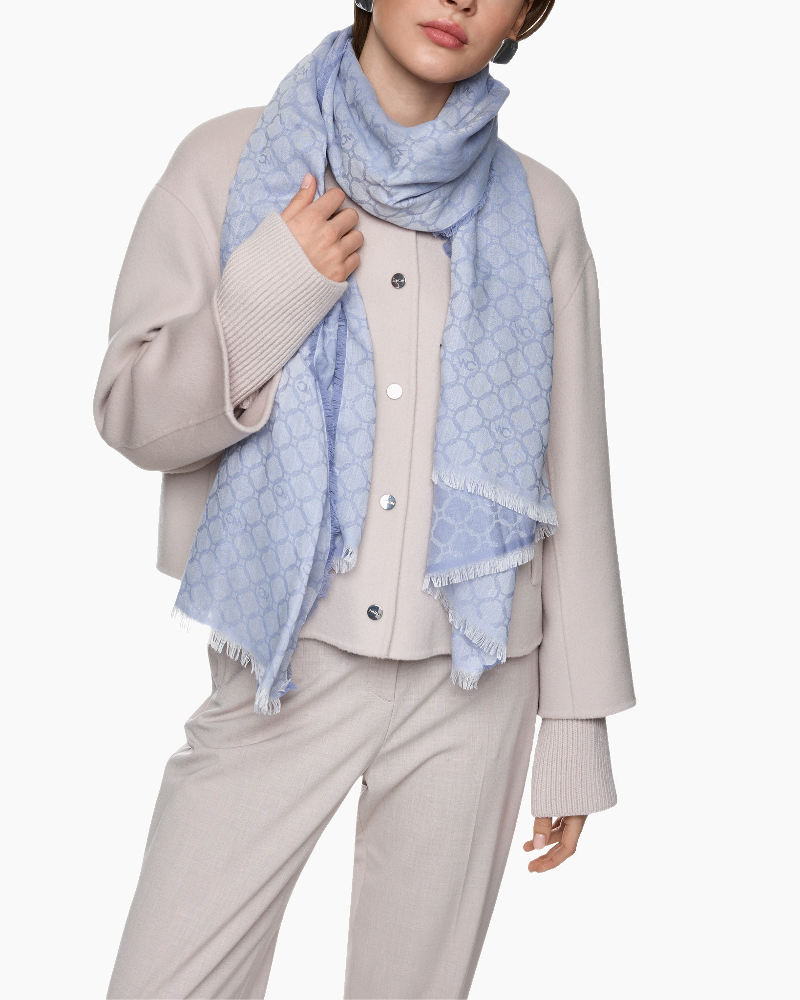 Sjaal Zc B4.01 Z02 Paars