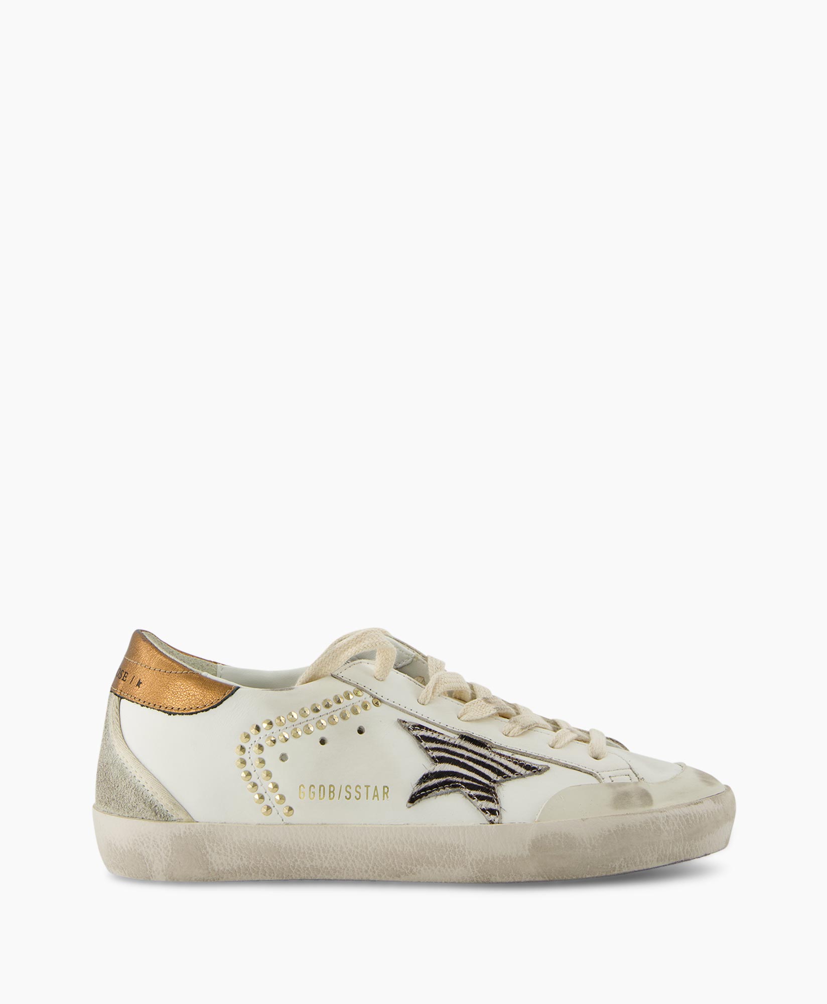 Golden Goose Sneaker Super Star Penstar Leather Wit