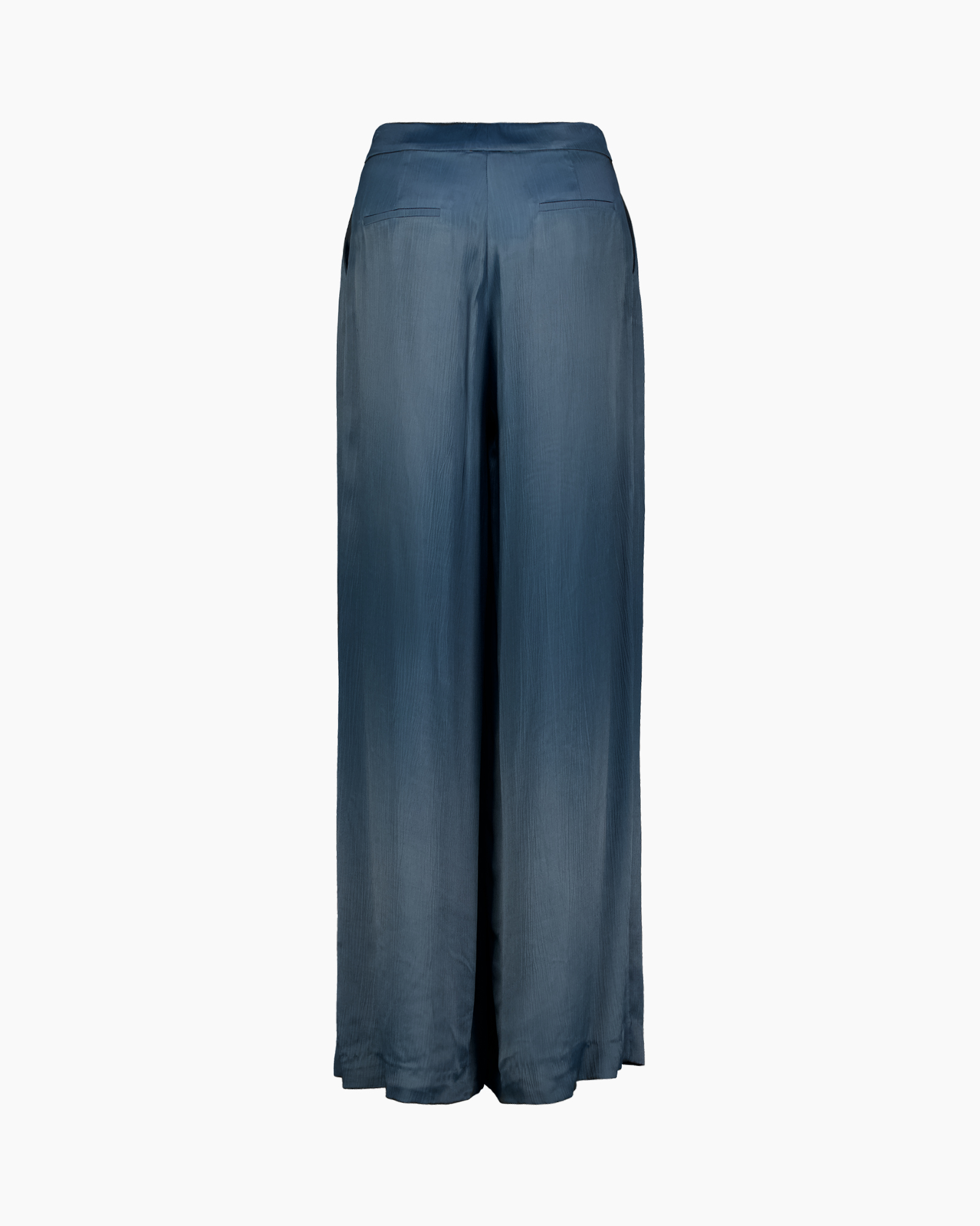 wijded_pantalon, broek, losse pasvorm, hoge taille, blauw