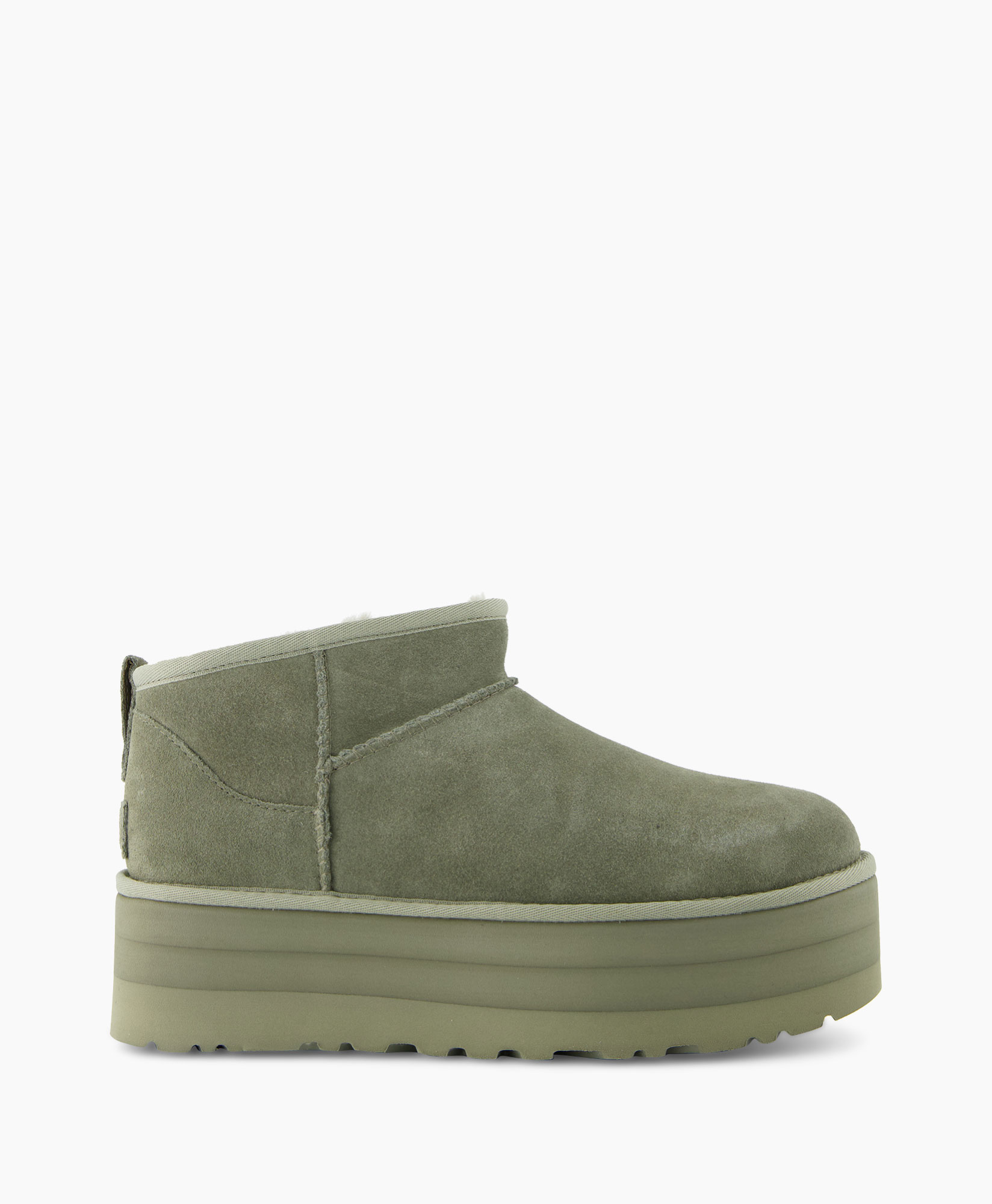 Ugg Enkellaars W Classic Ultra Mini Platform Groen