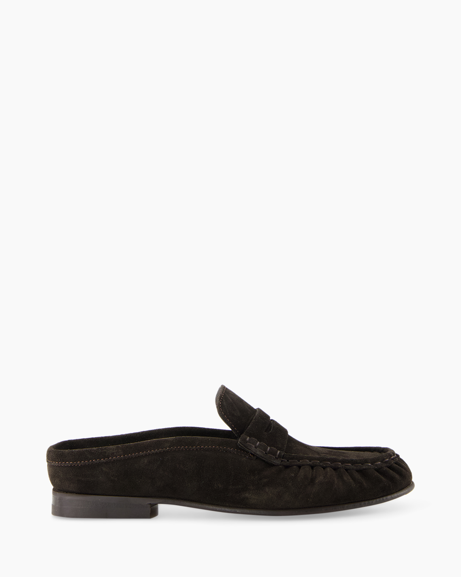 laarzen?, slipper?, mocassin, suède, zwart