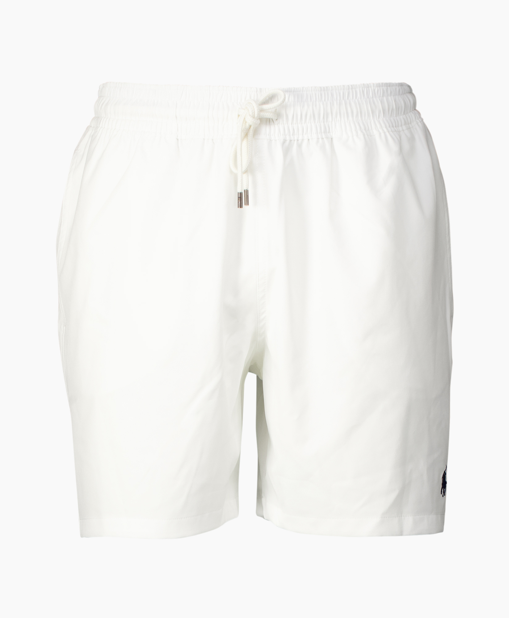 broek shorts, zwemshort, touwtjesce, wit, elastische taille