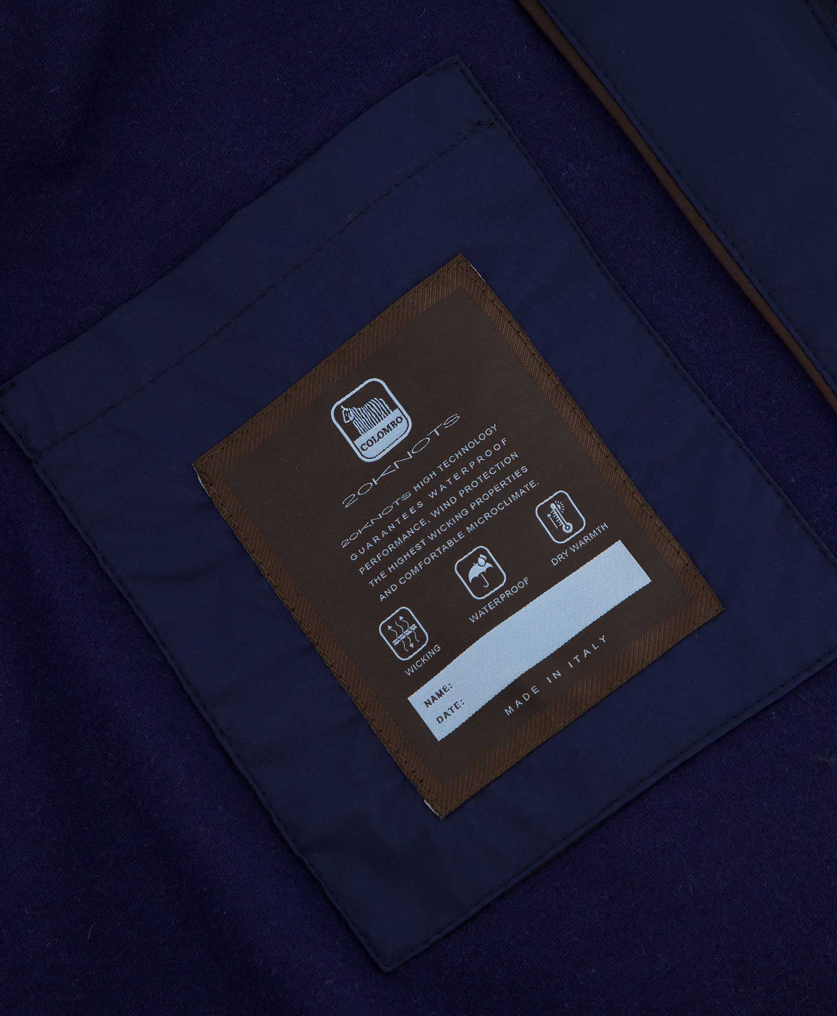 Colombo Coat Cp00424/iov/t0283-u Blauw