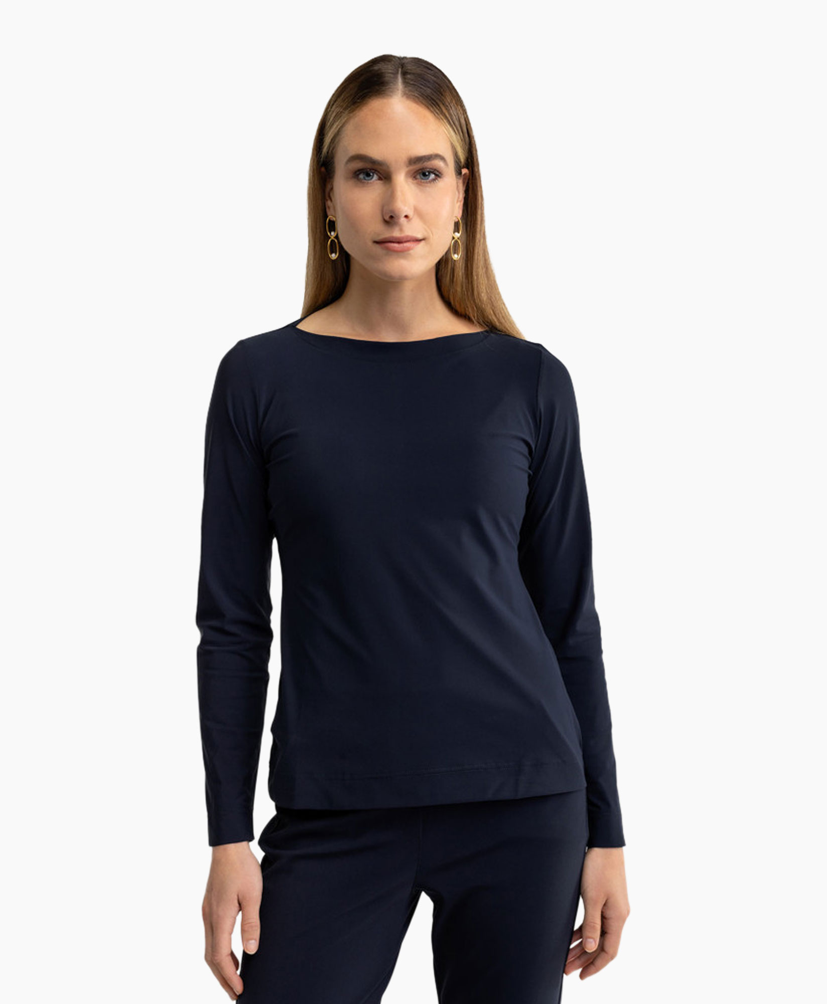 Top & T-shirt Sydney Shirt Donker Blauw