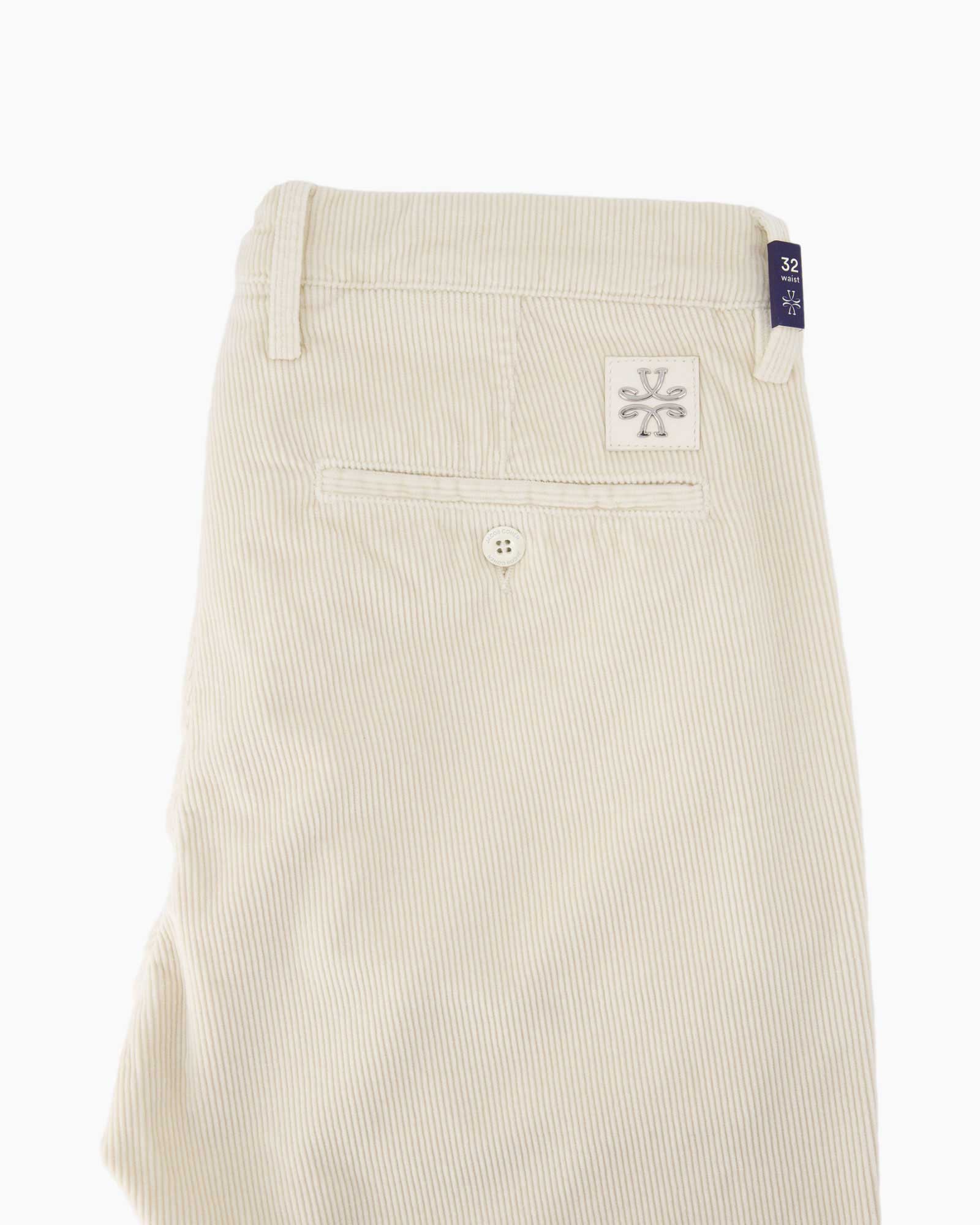 Pantalon Slim Fit Bobby Off White