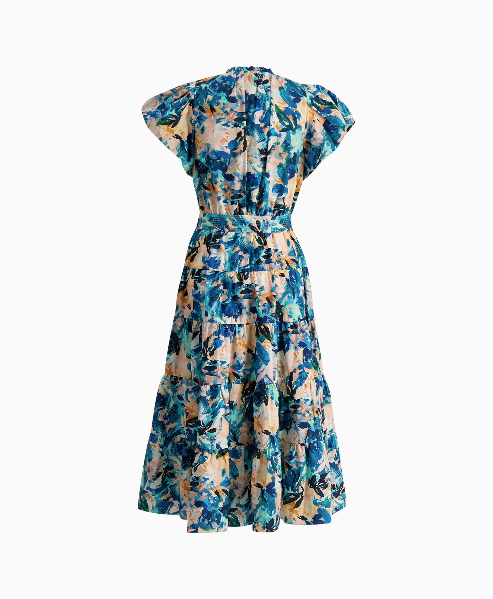 Midi Jurk Ottilie Blauw