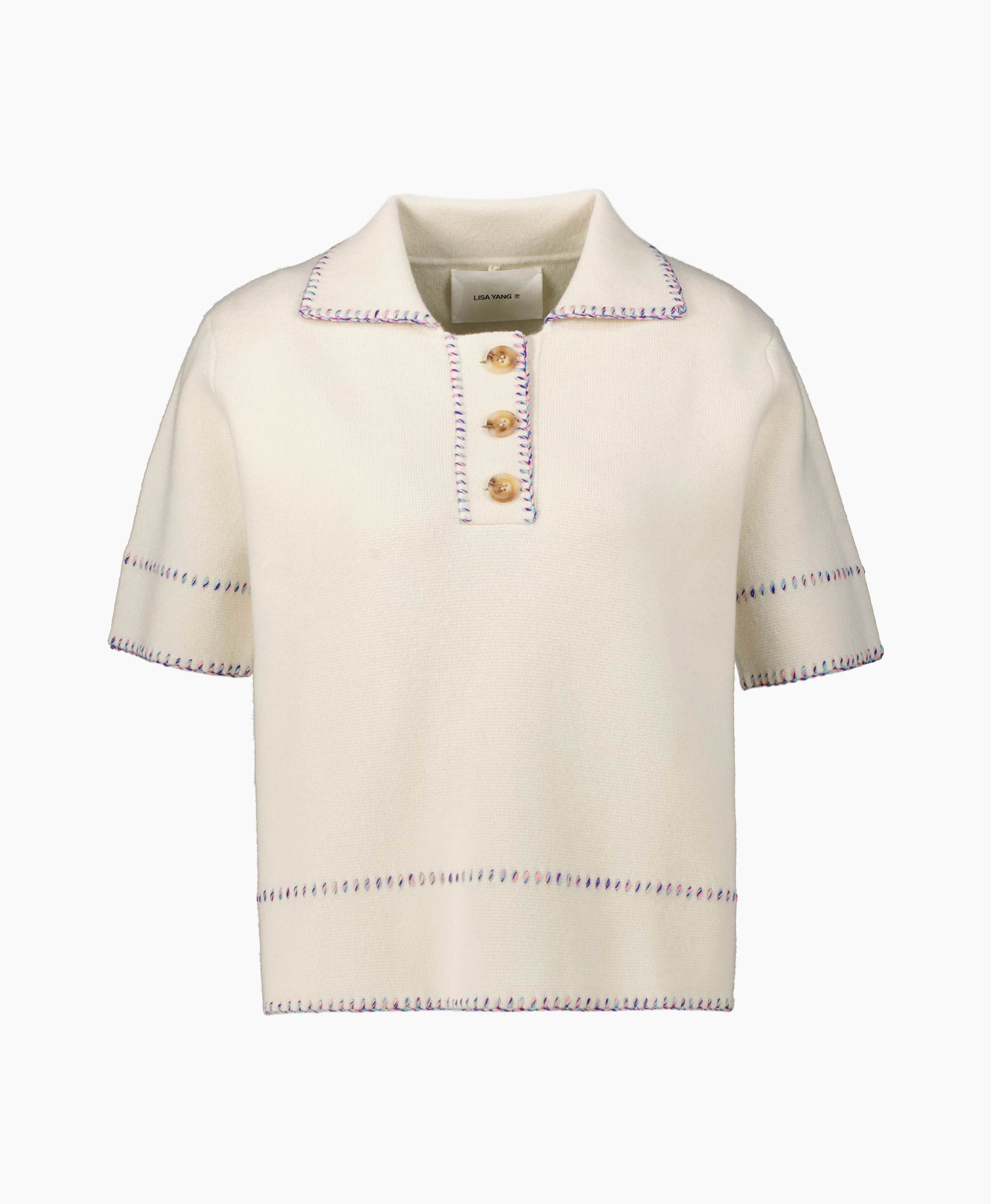 Lisa Yang Pullover 2022089 Ecru