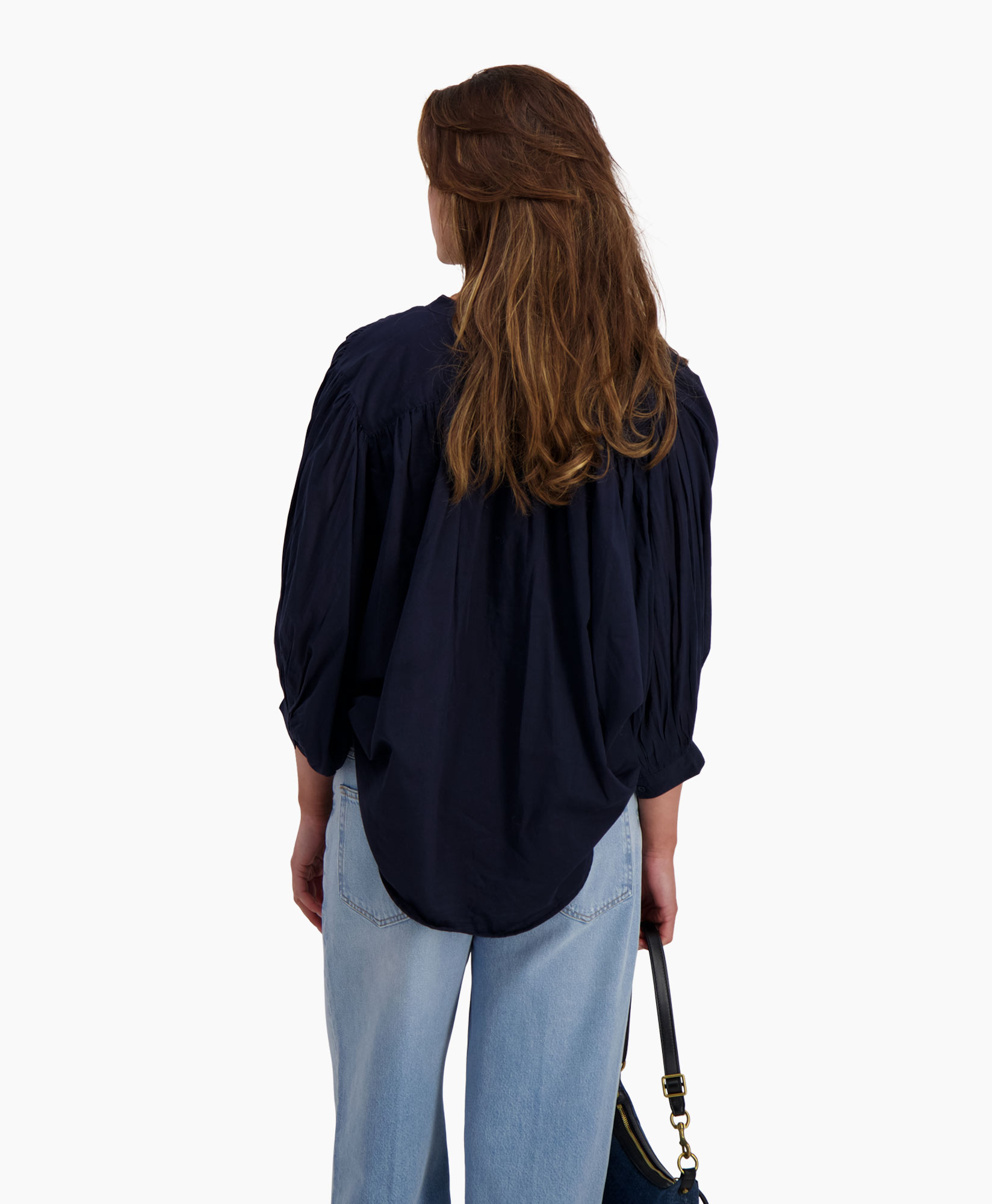 Blouse Balloon Donker Blauw