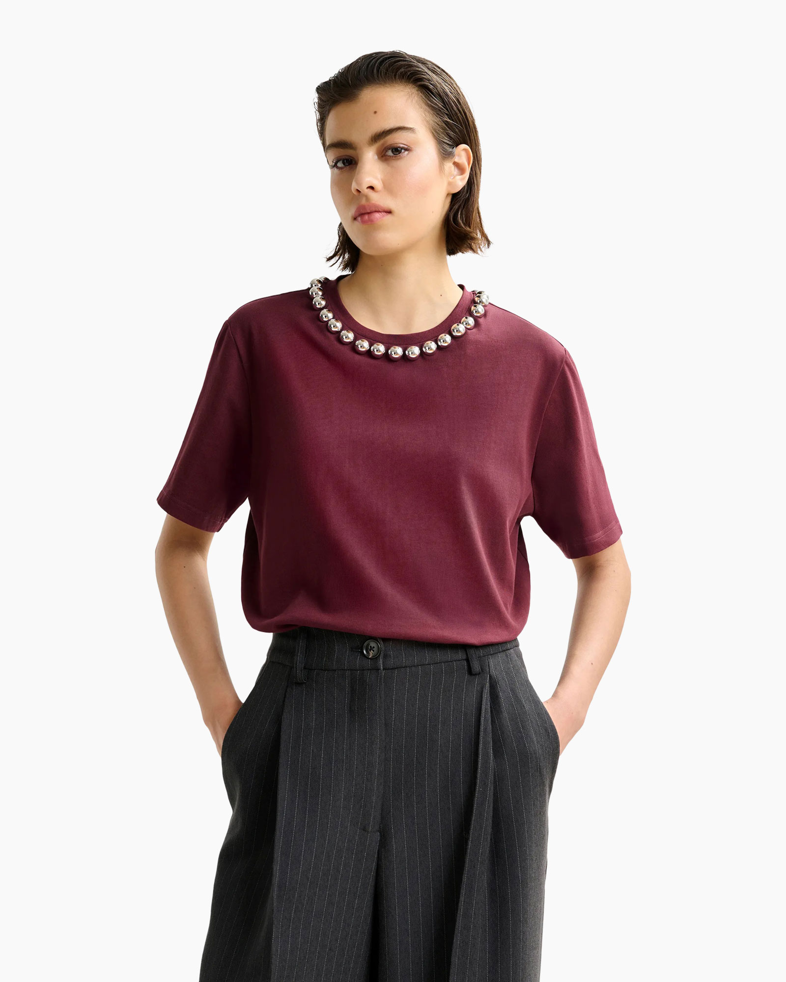T-shirt Intenso Rood