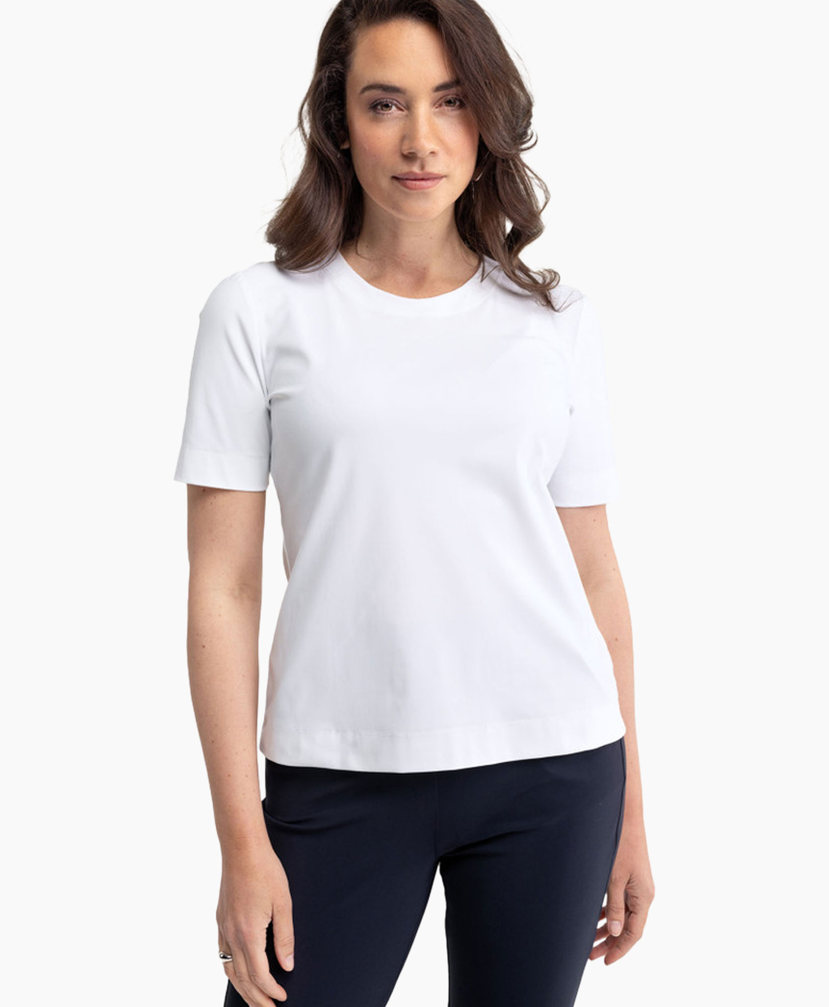 Top & T-shirt Travel Tee Wit