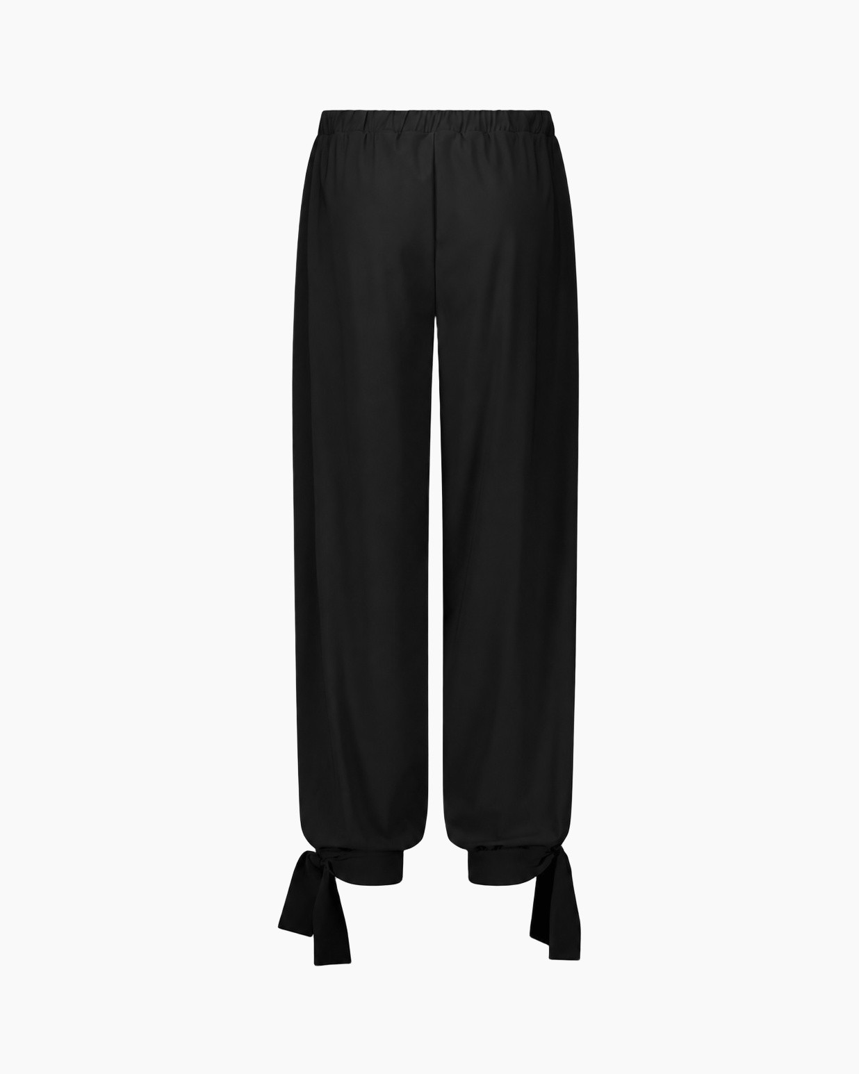 broek, touwtje, zwart, couture, getailleerd