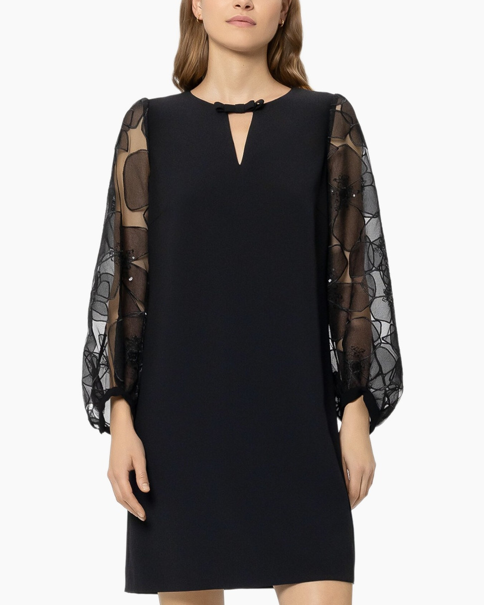 Jurk 738623/1694-0 Zwart dessin