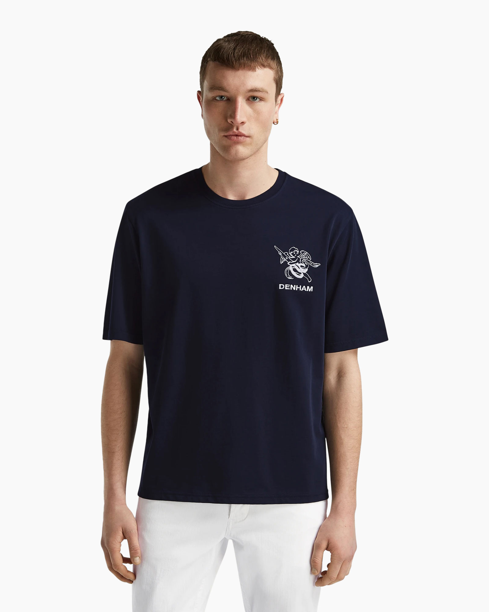 Cherub Logo Tee Hj Blauw