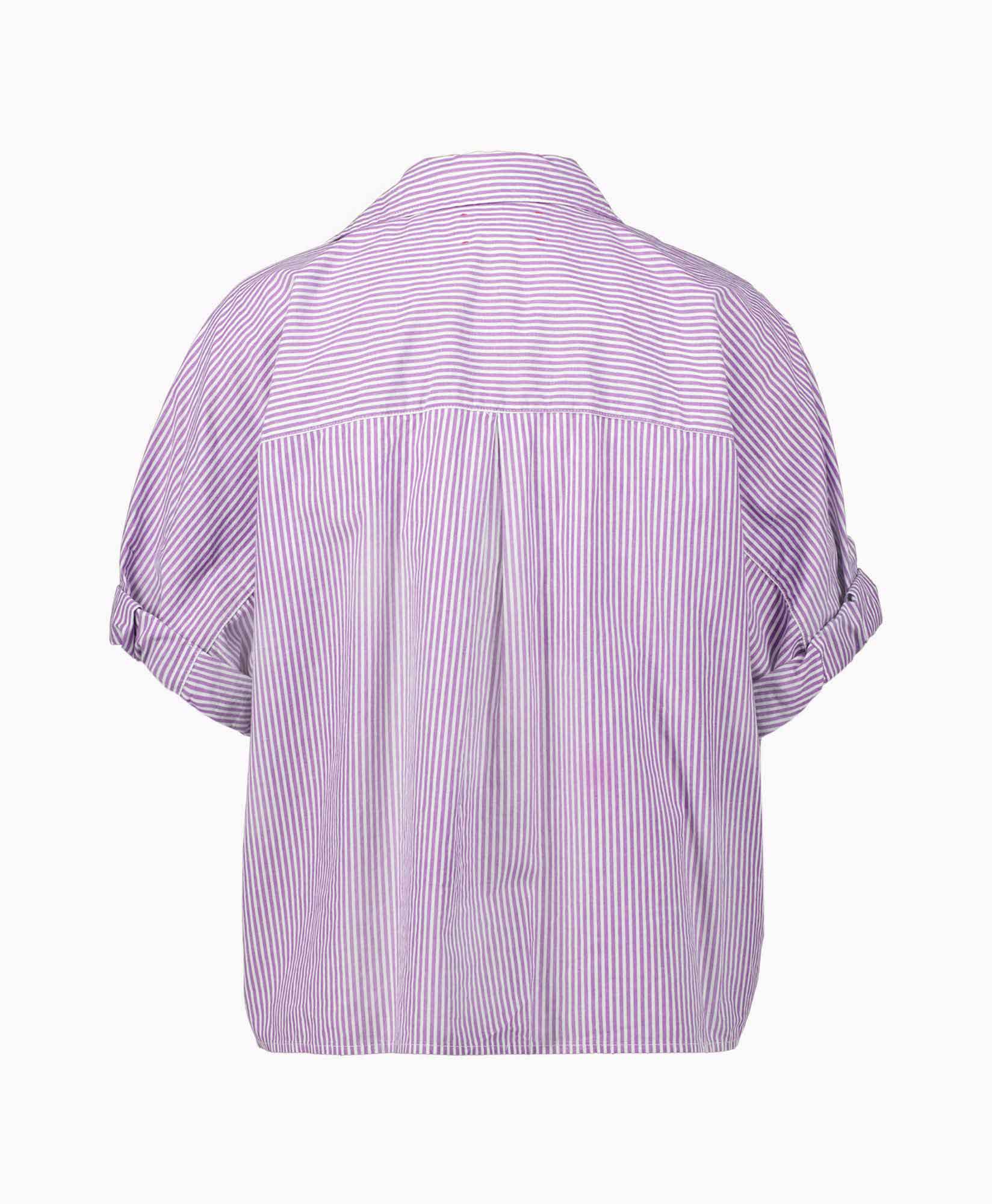 Xirena Blouse Teddy Paars
