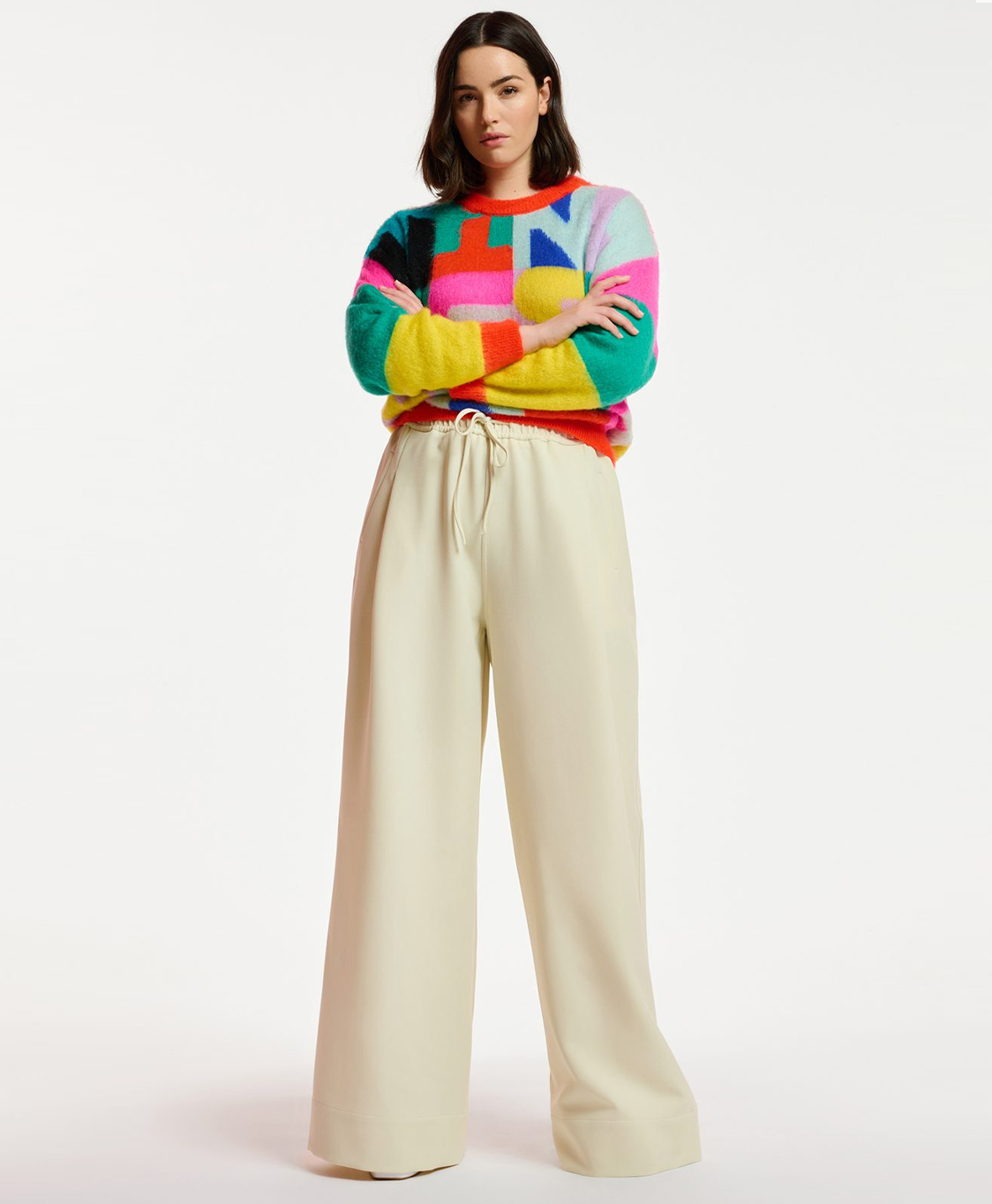 Essentiel Broek Dana Grijs