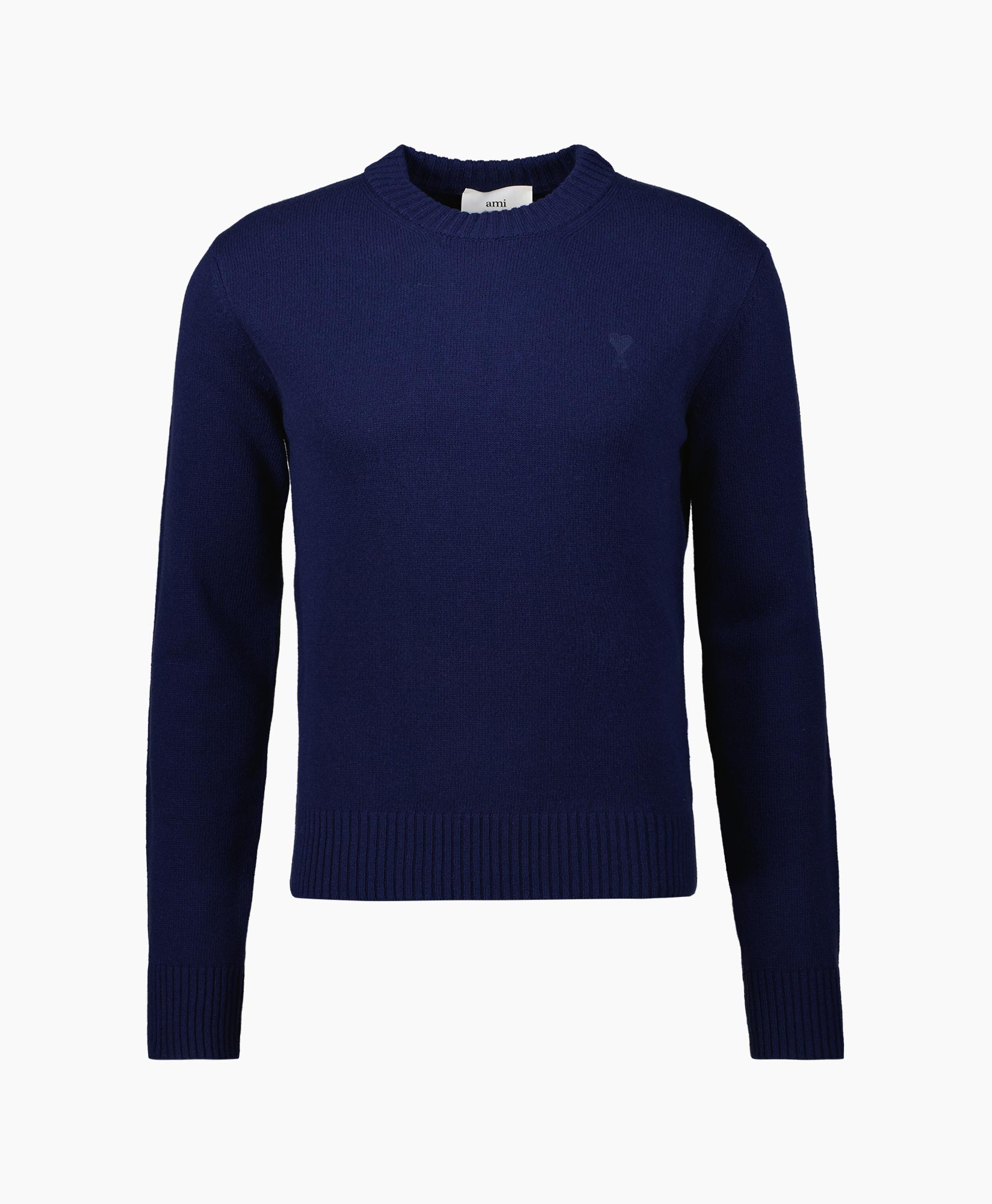 Ami Pullover Hks.017.kn0001 Donker Blauw