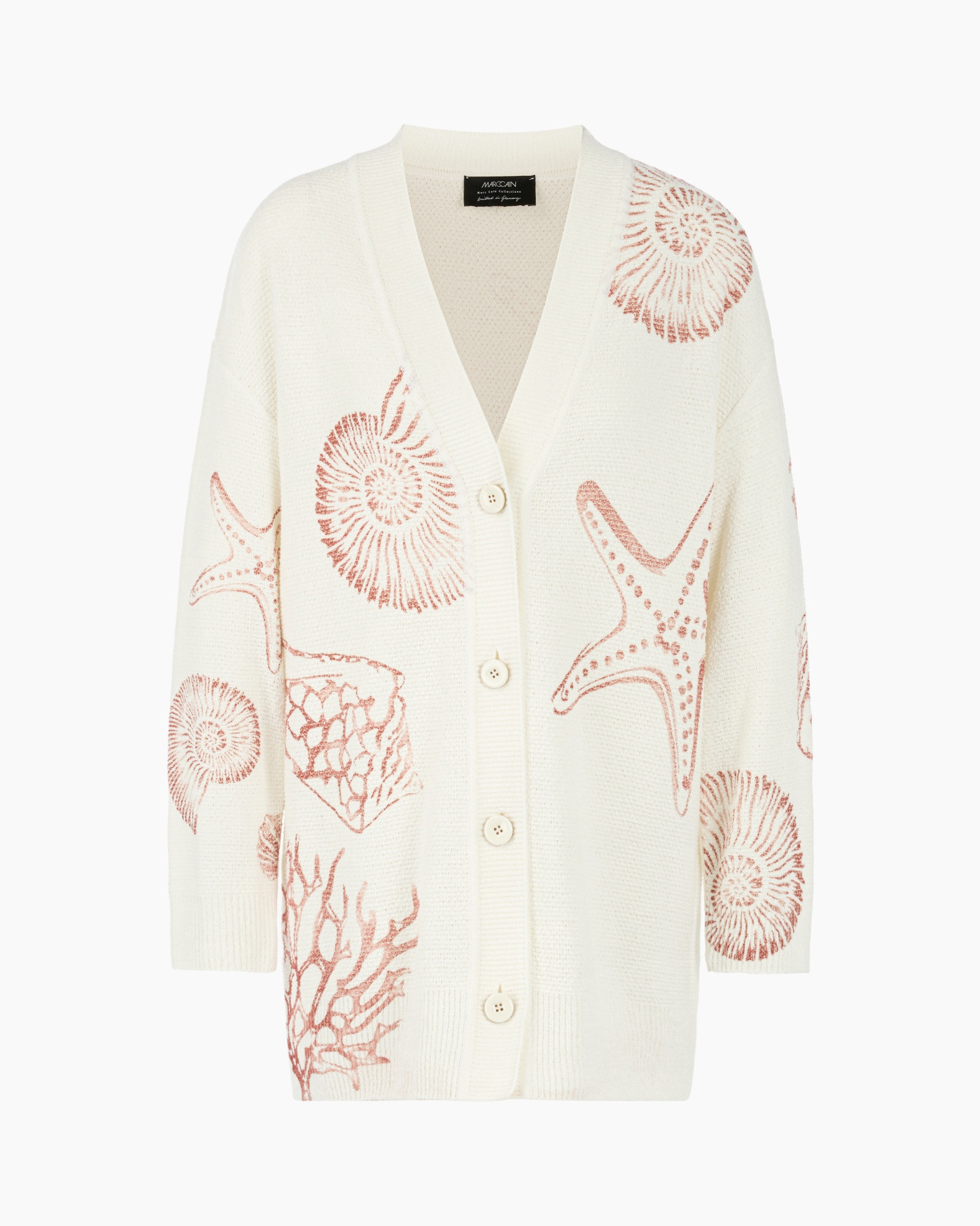 vestiaire, lange mouwen, wit, patroon, knopen