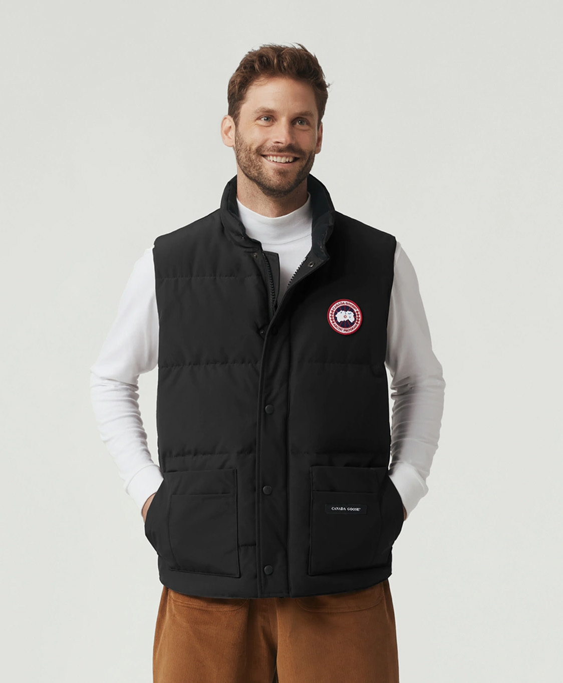Canada Goose Vest Freestyle Crew Zwart