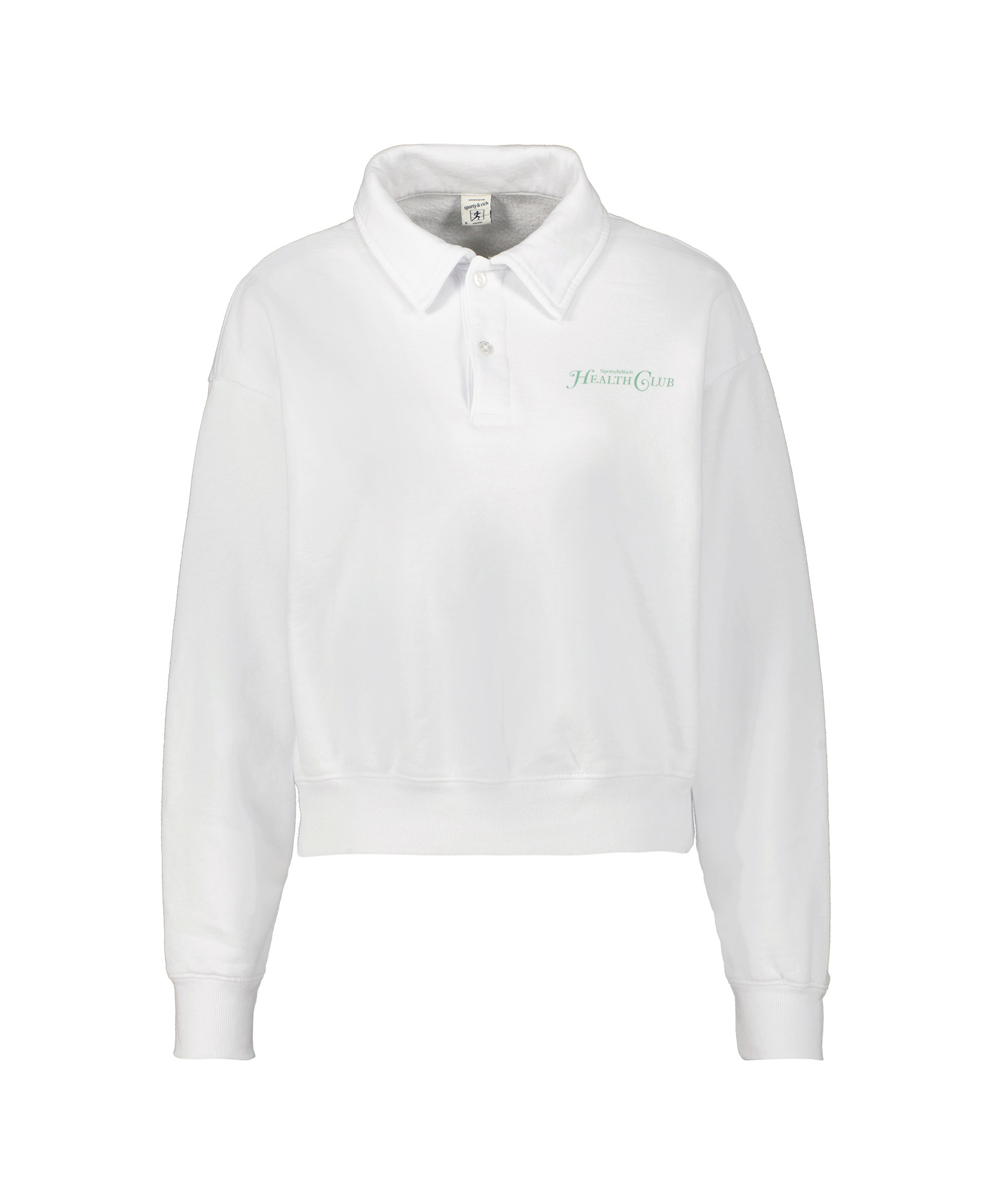 Sporty & Rich Polo Po621wh Wit