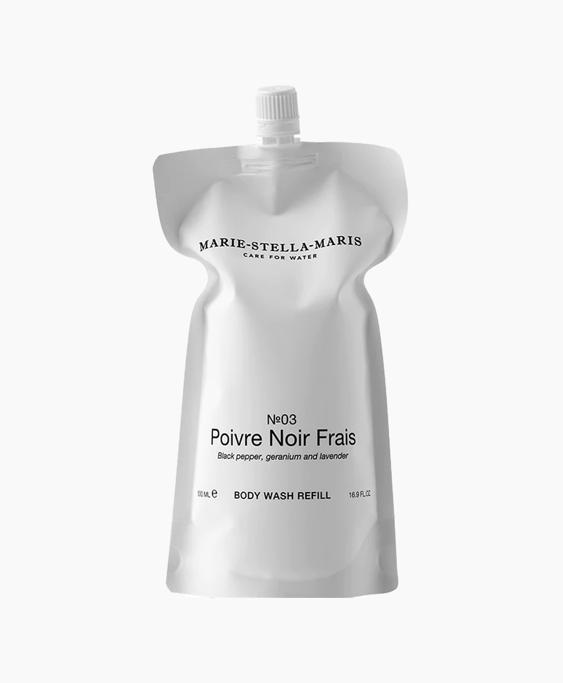 Body Wash Poivre Noir Frais - Refill Diversen