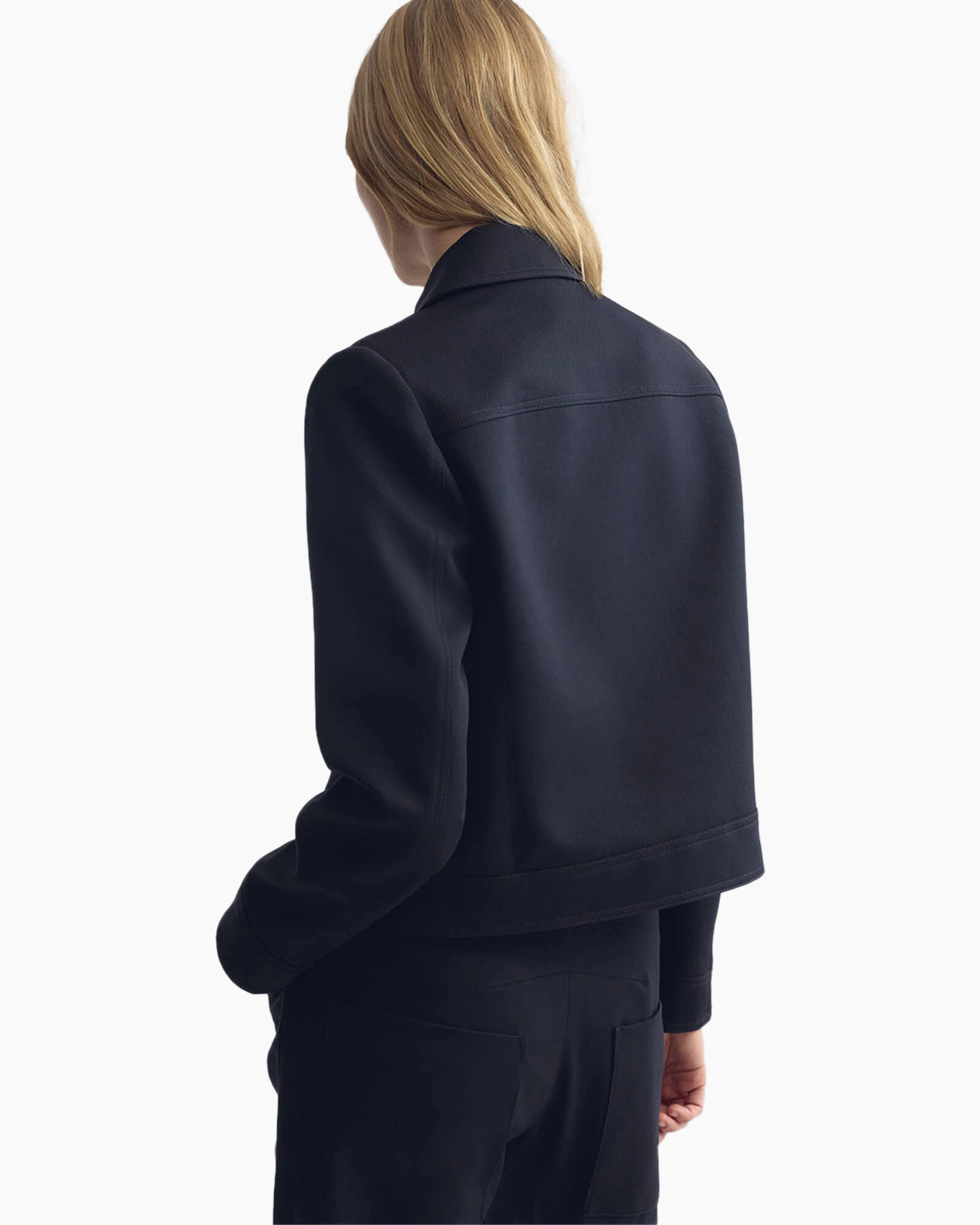 blazer, jacket, donker marineblauw, knopen, zakken