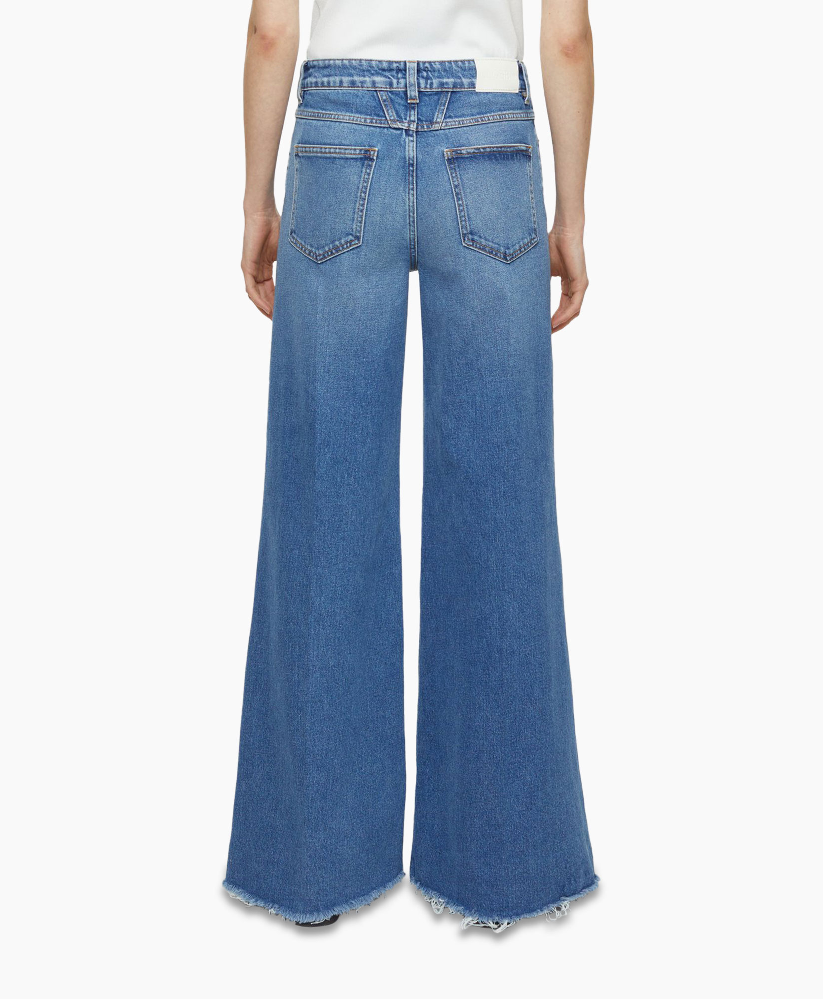 Jeans Glow-up midden blauw