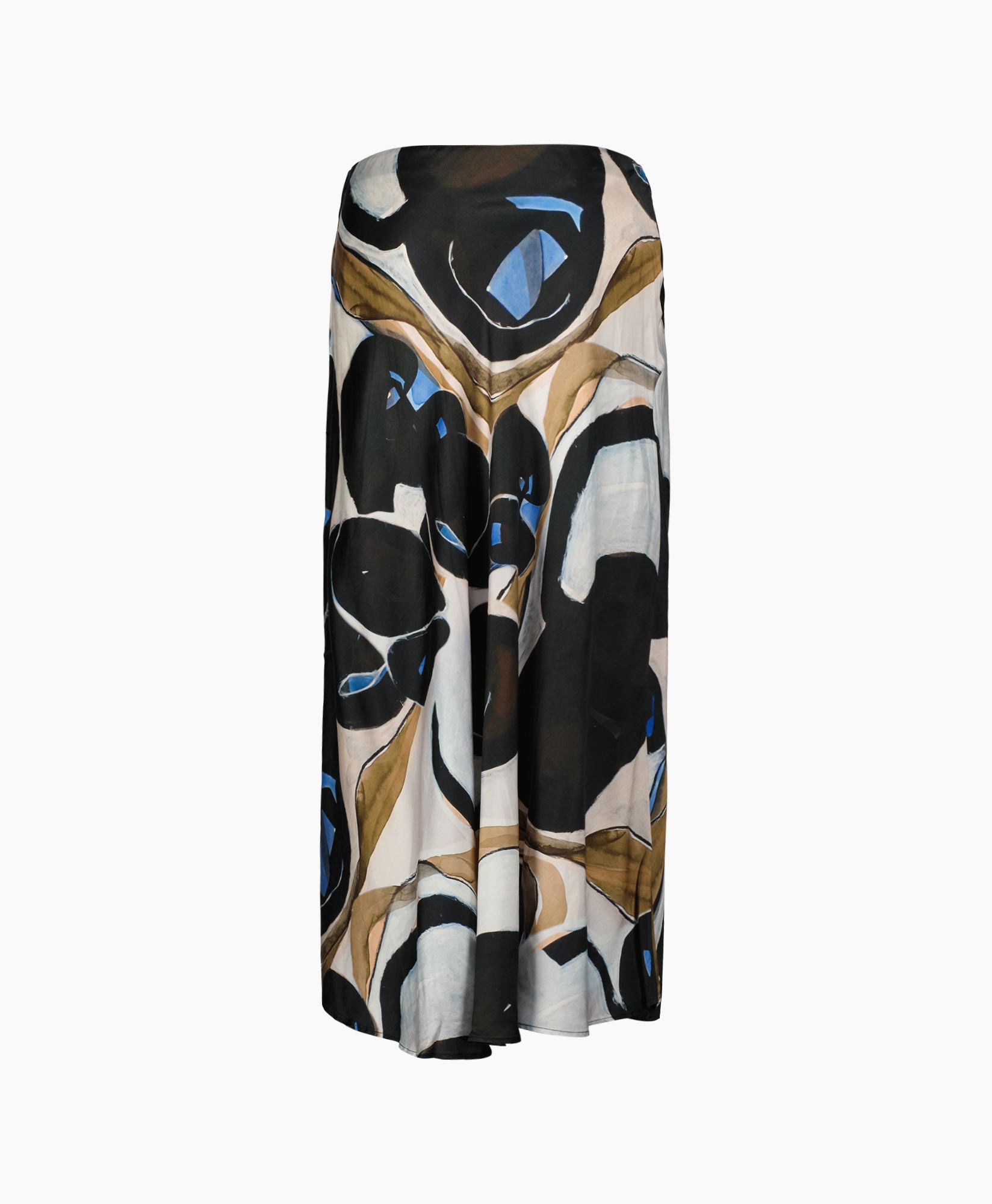 Munthe Midi Rok Carson Aw23 Blauw