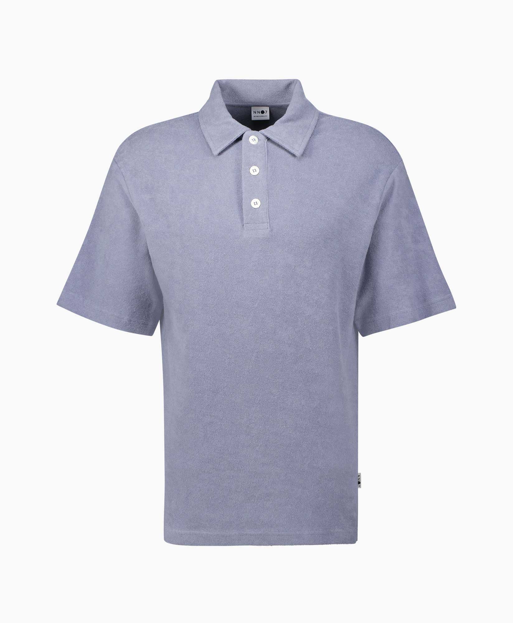 Nn07 Polo Polo Shirt Joey Blauw