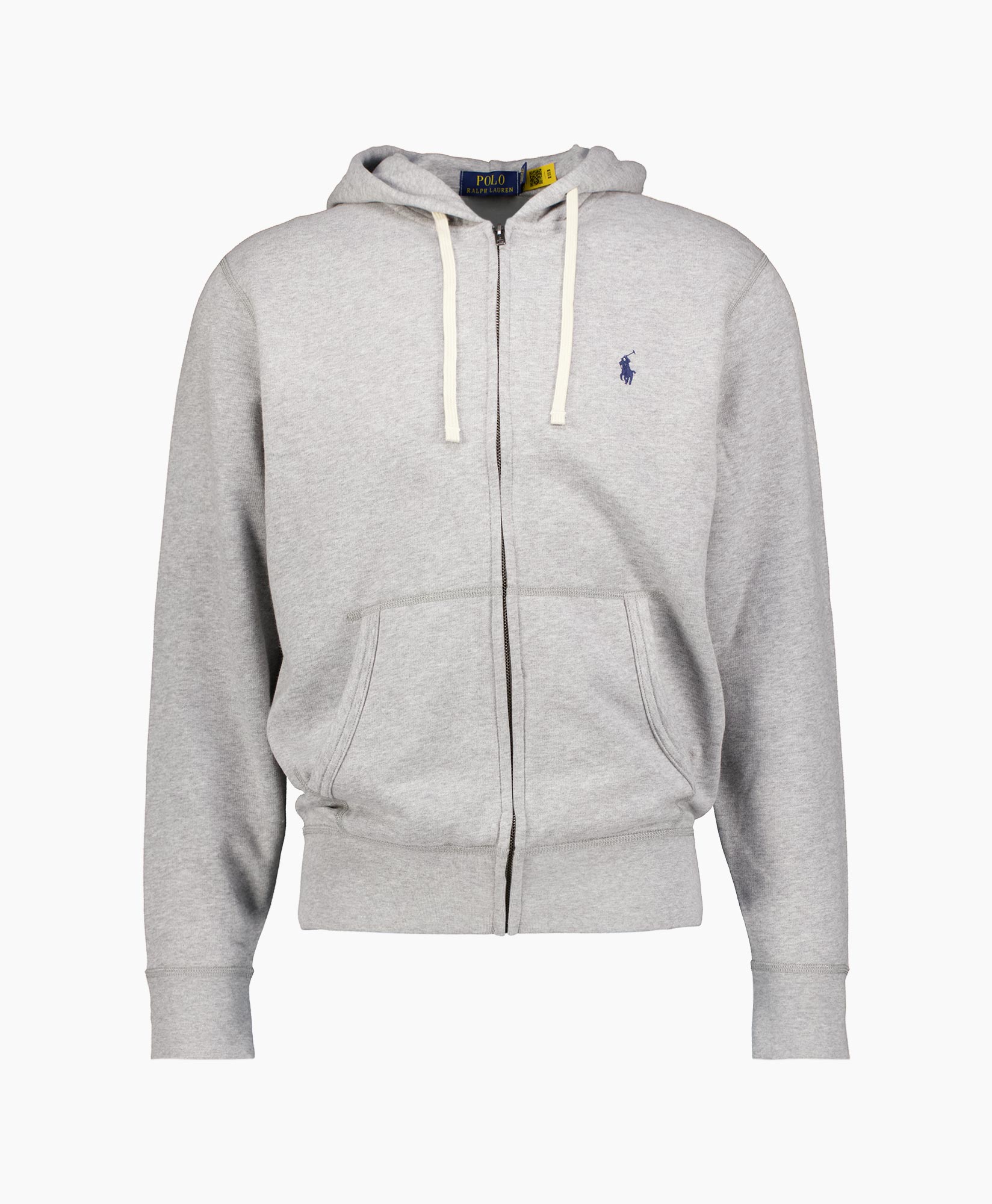 Vest Fleece Zip-trough Licht Grijs