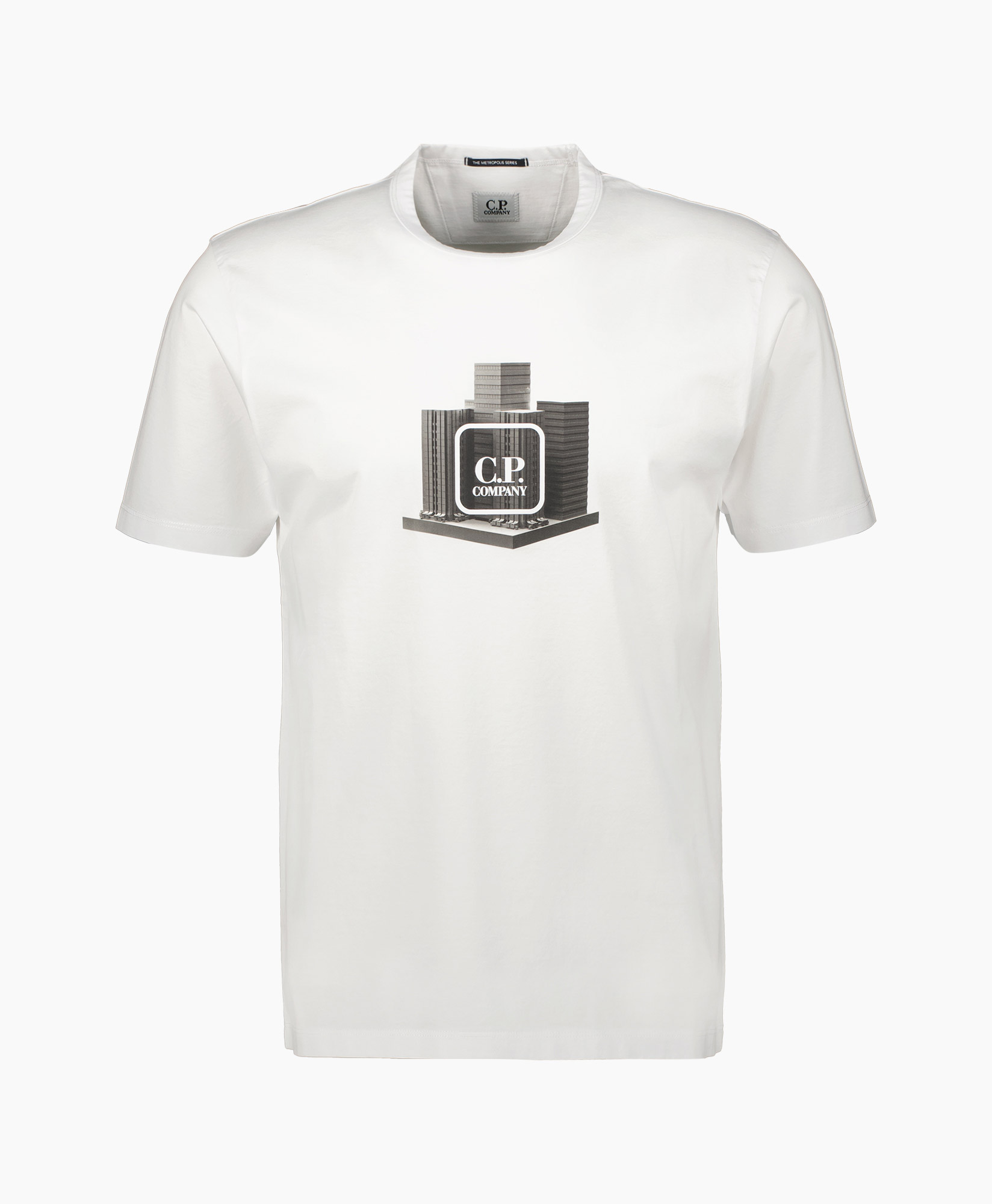 Cp Company T-shirt 14cmts203a-006370 Wit