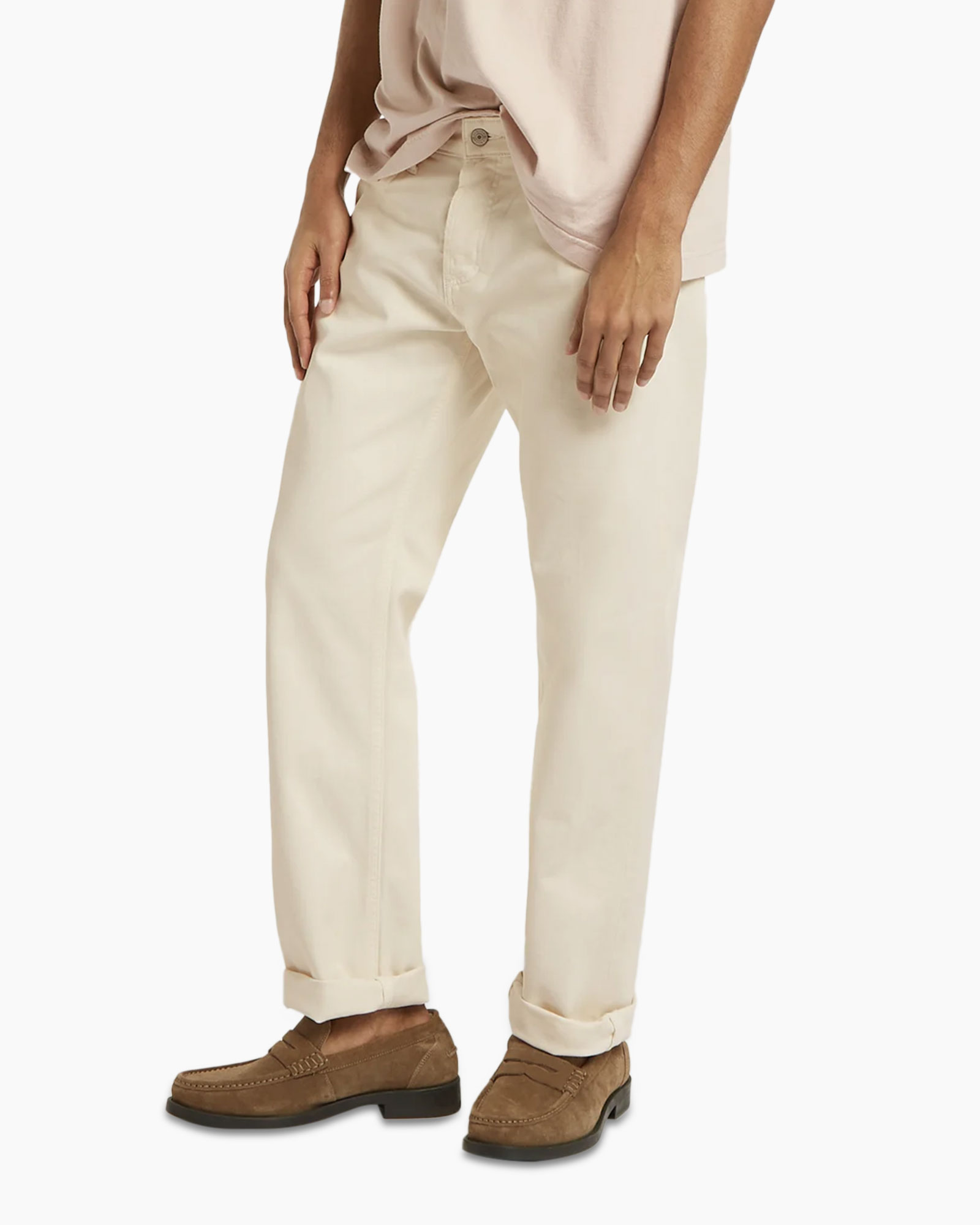 pants, cream, khaki, trousers, loafers