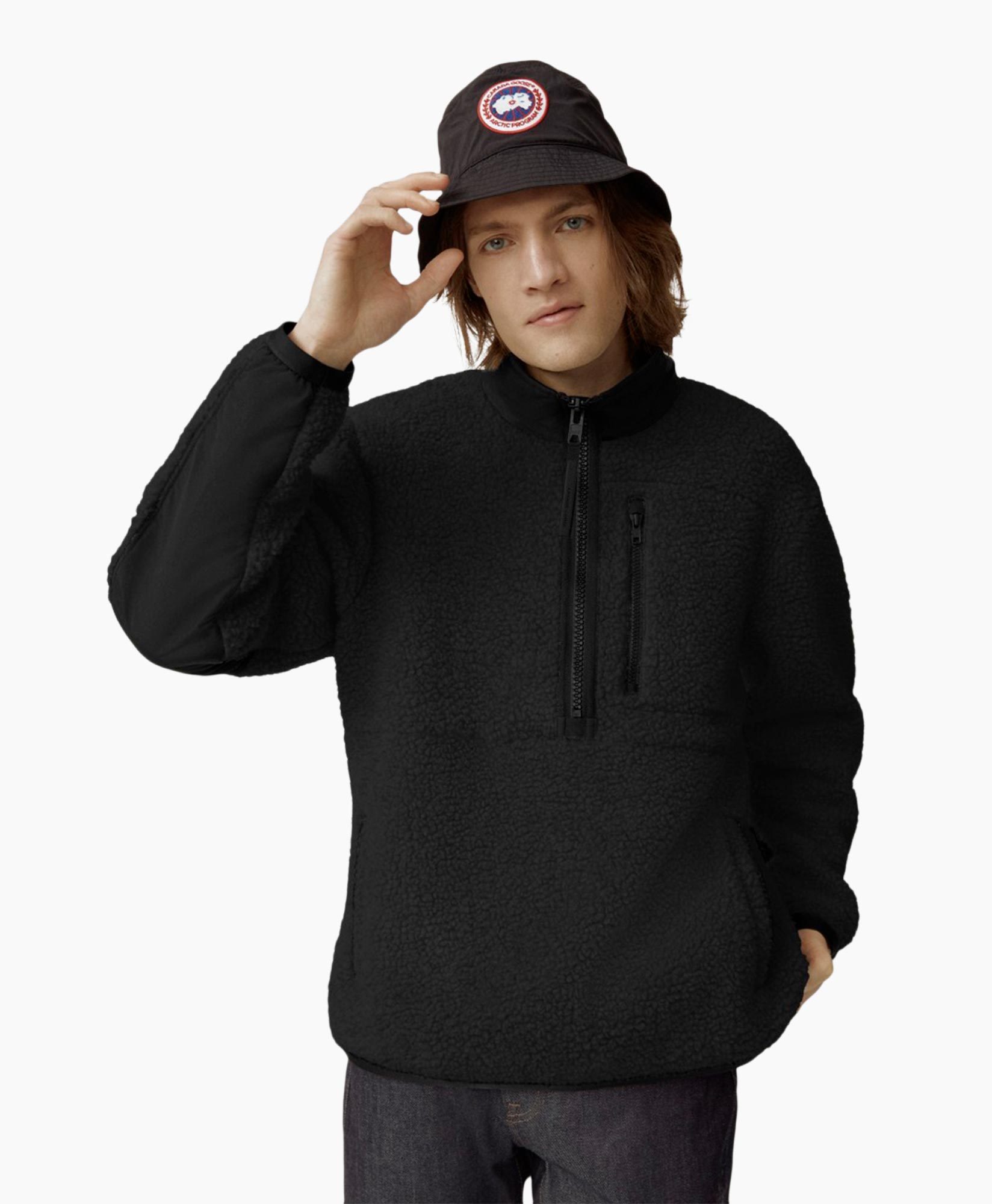 Canada Goose  Sweater Updated Renfrew Fleece Zwart